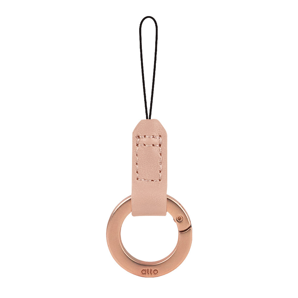 惜福品 - AirPods 4 皮革保護套 - 迷霧粉