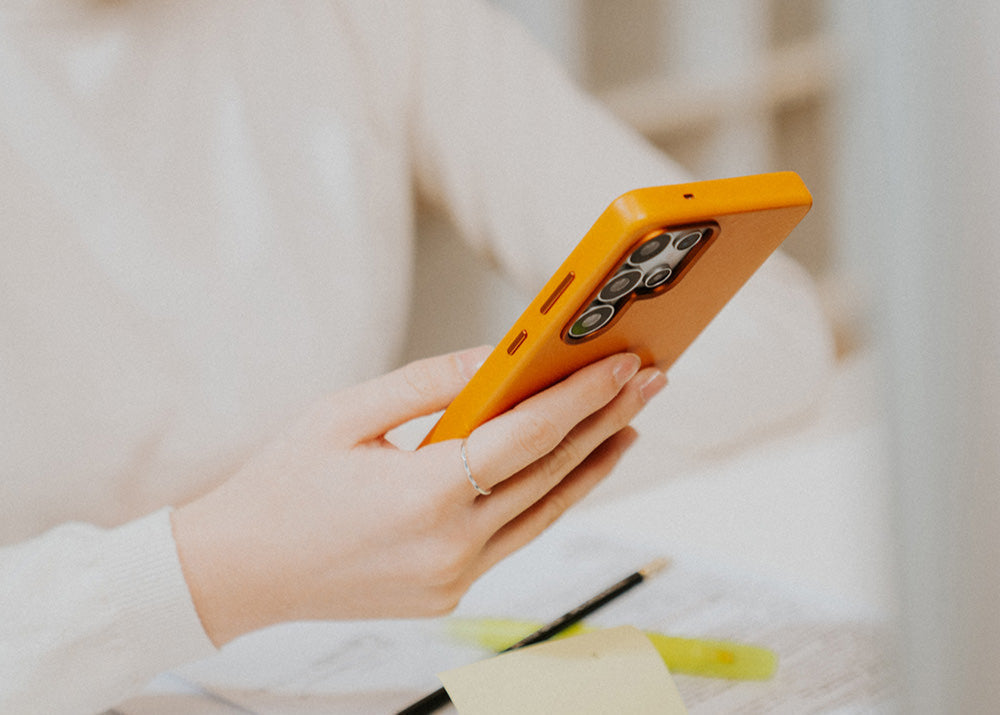 惜福品 - Samsung Galaxy S25 Ultra Clop 磁吸皮革手機殼 - 焦糖棕