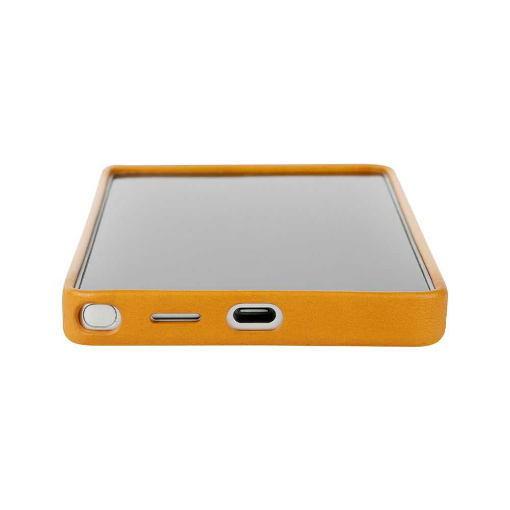 惜福品 - Samsung Galaxy S25 Ultra Clop 磁吸皮革手機殼 - 焦糖棕