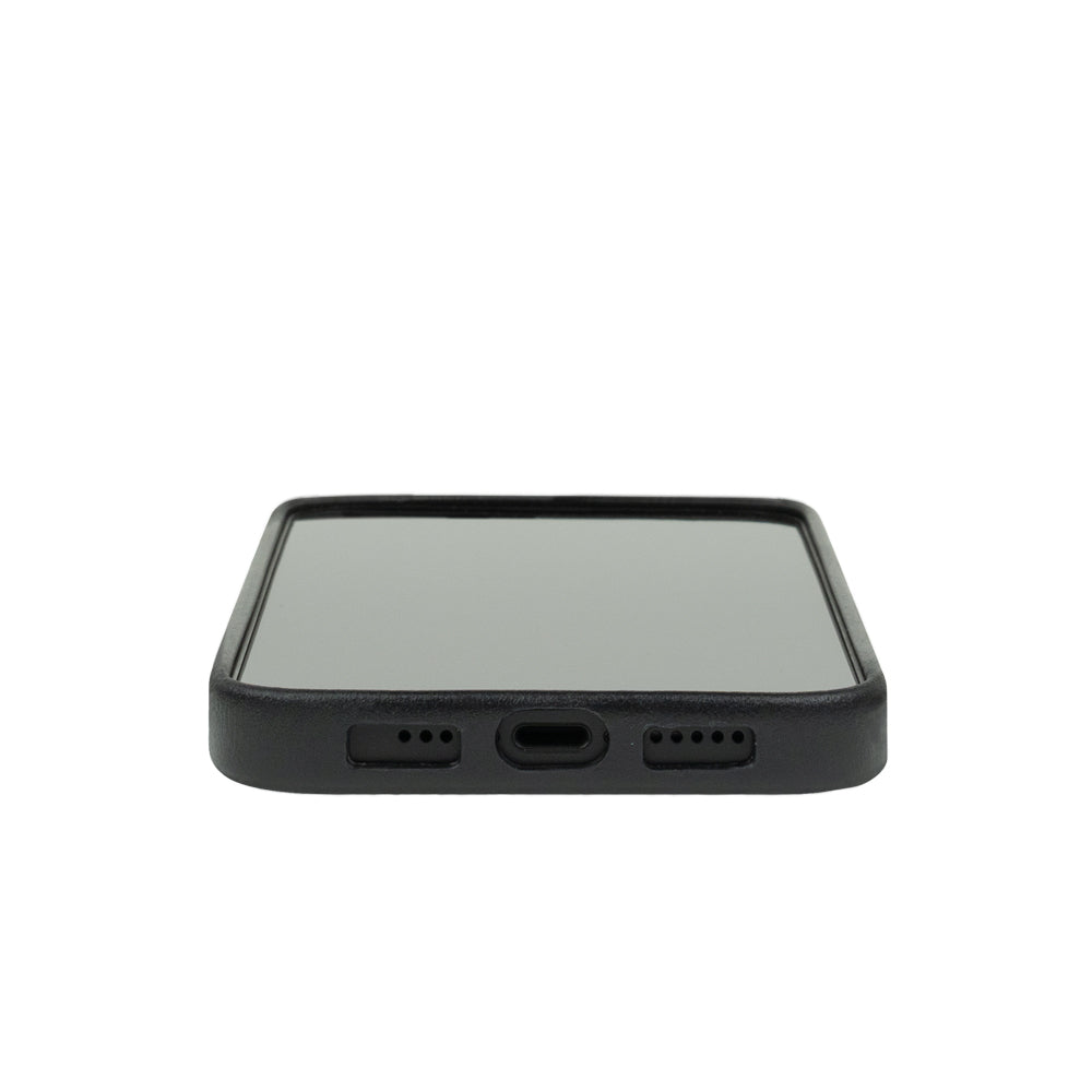 惜福品 - iPhone 14 Plus/iPhone 15 Plus - Original 經典皮革手機殼 - 渡鴉黑