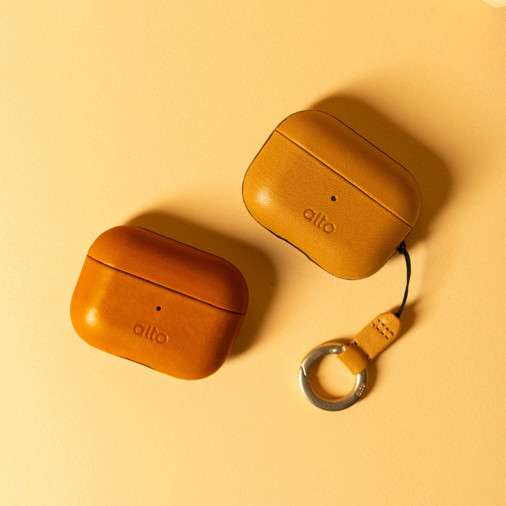 AirPods Pro 2 皮革保護套 - 焦糖棕