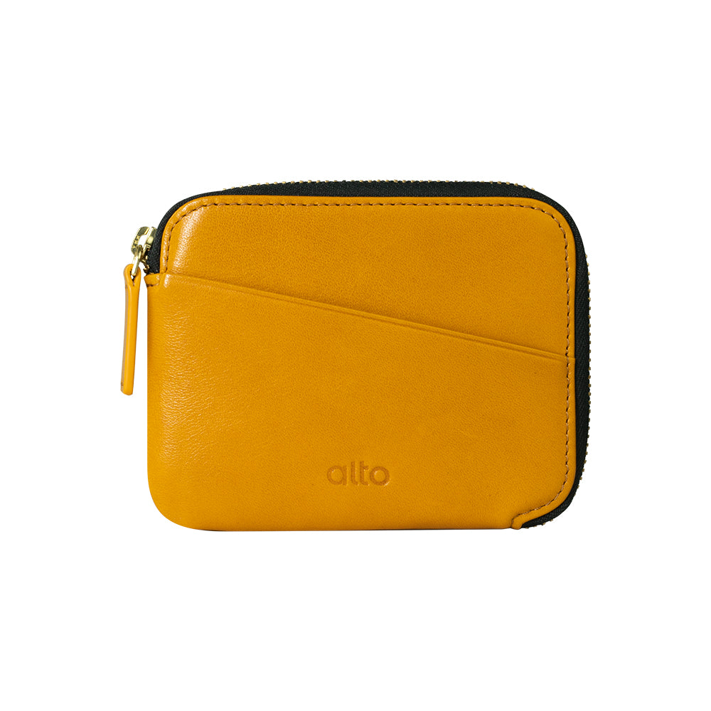 惜福品 - 皮革收納錢包 - 焦糖棕