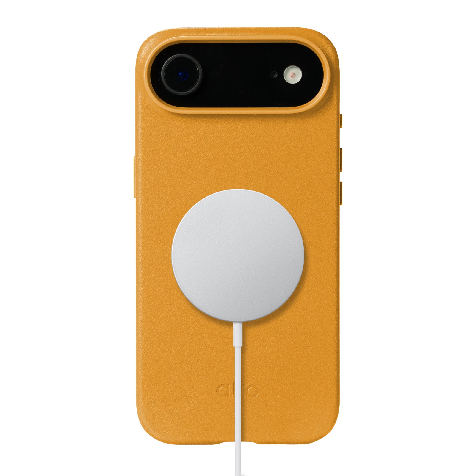 iPhone Air - Clop 磁吸皮革手機殼 - 焦糖棕