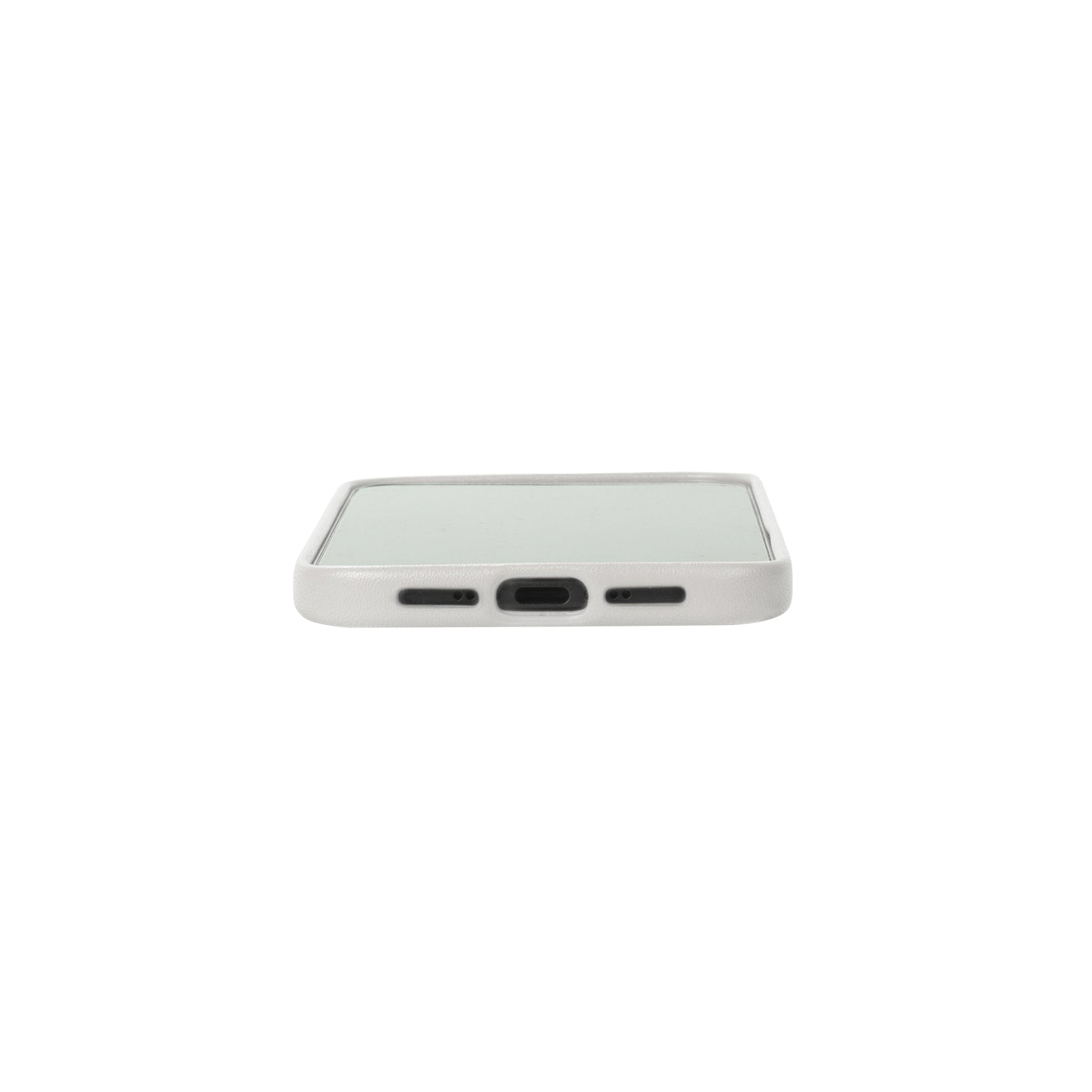 iPhone Air - Clop 磁吸皮革手機殼 - 霜月白