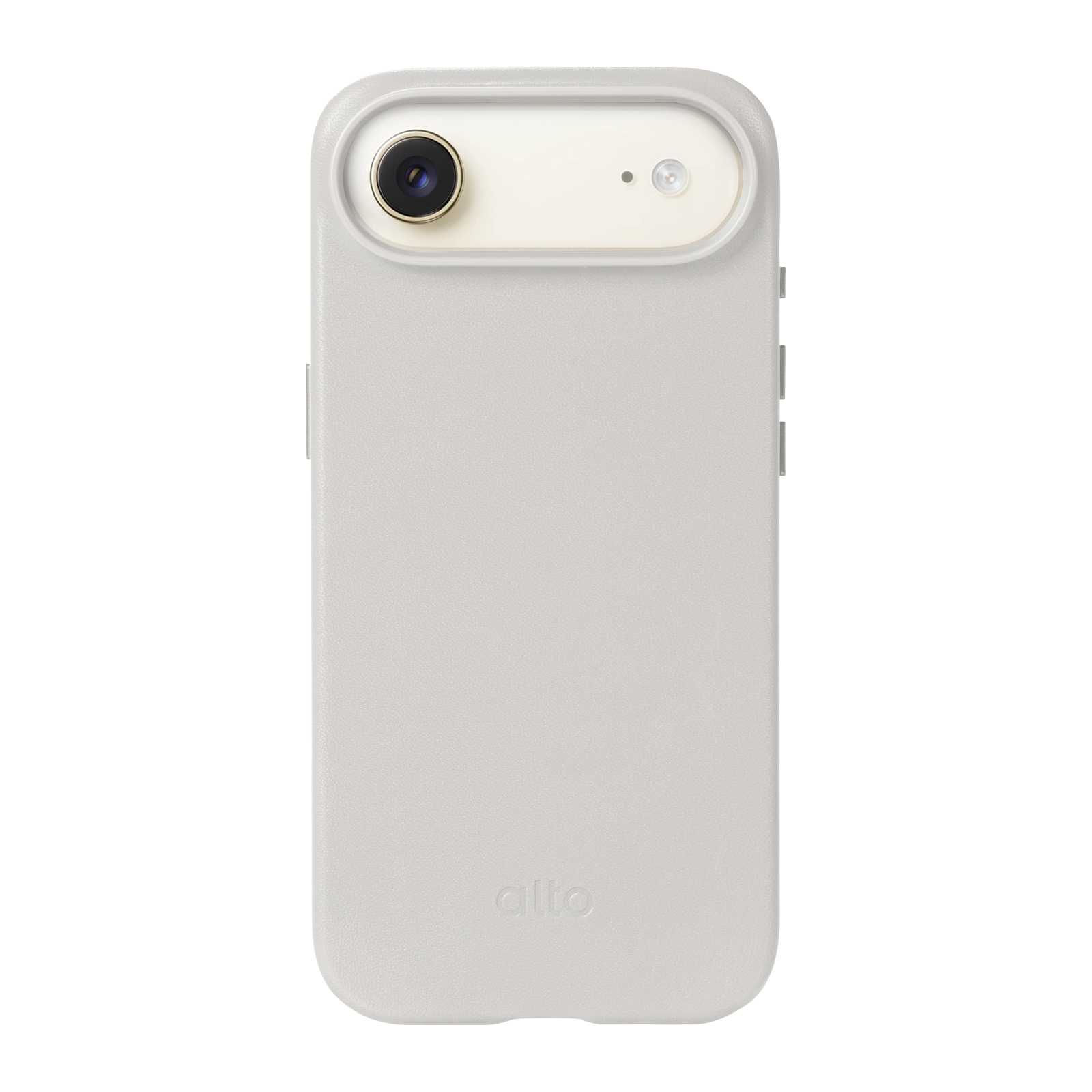 iPhone Air - Clop 磁吸皮革手機殼 - 霜月白