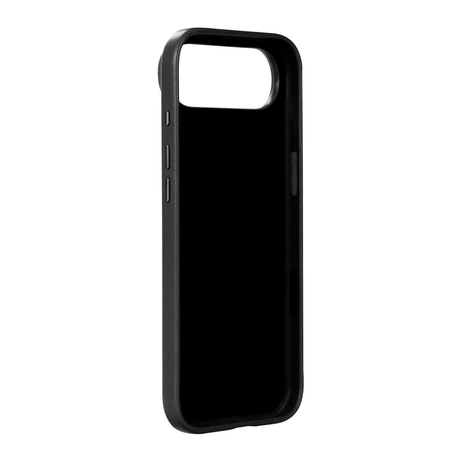 iPhone Air - Clop 磁吸皮革手機殼 - 渡鴉黑