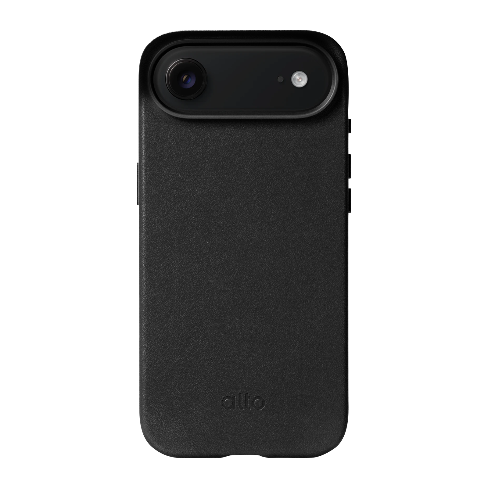 iPhone Air - Clop 磁吸皮革手機殼 - 渡鴉黑