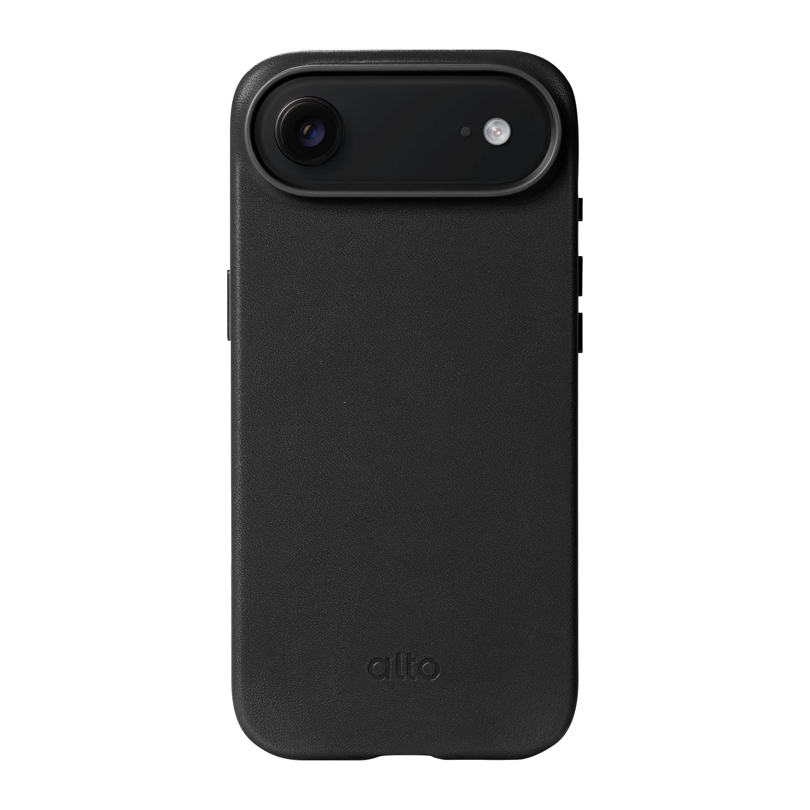 iPhone Air - Clop 磁吸皮革手機殼 - 渡鴉黑