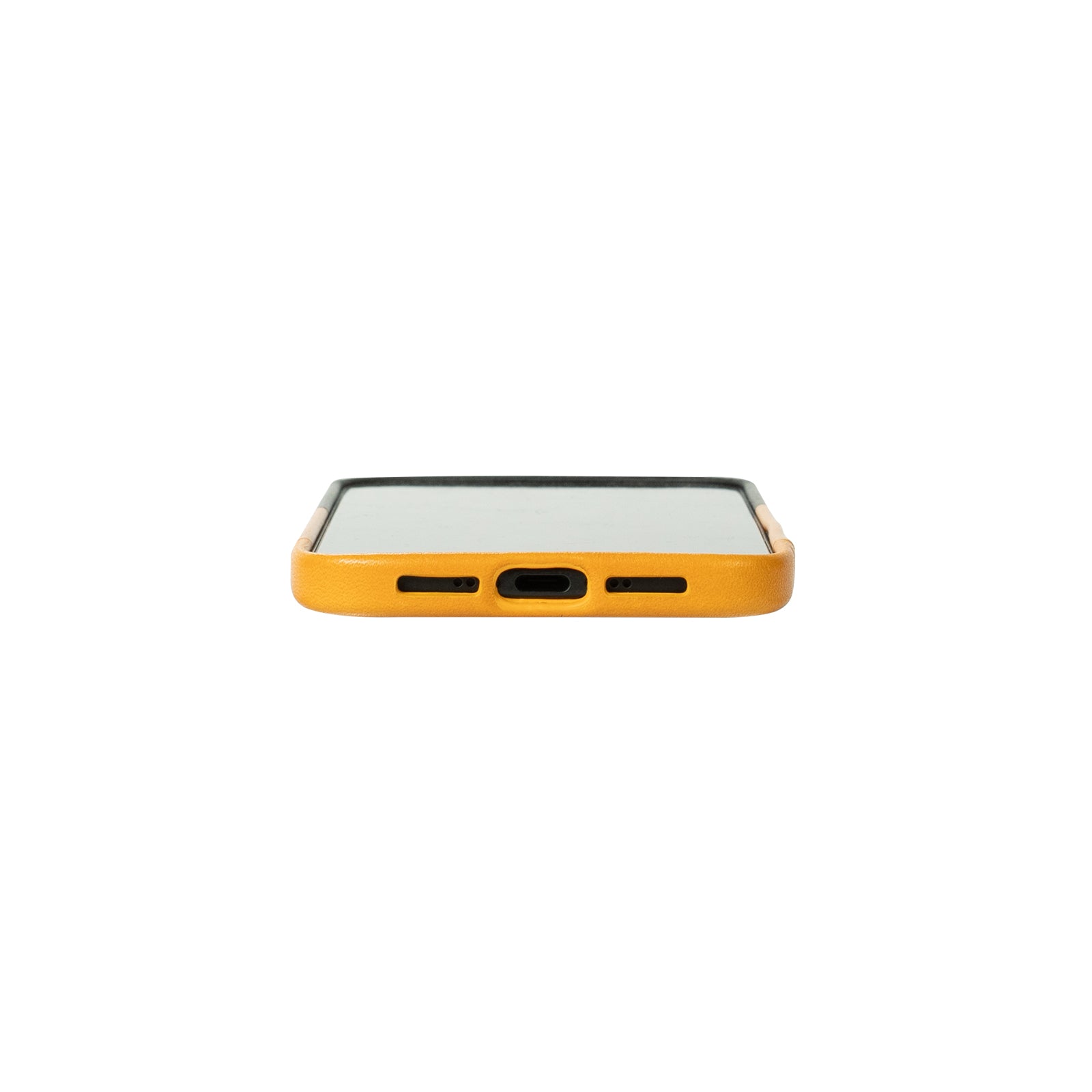 iPhone Air - Metro 插卡式皮革手機殼 - 焦糖棕/渡鴉黑