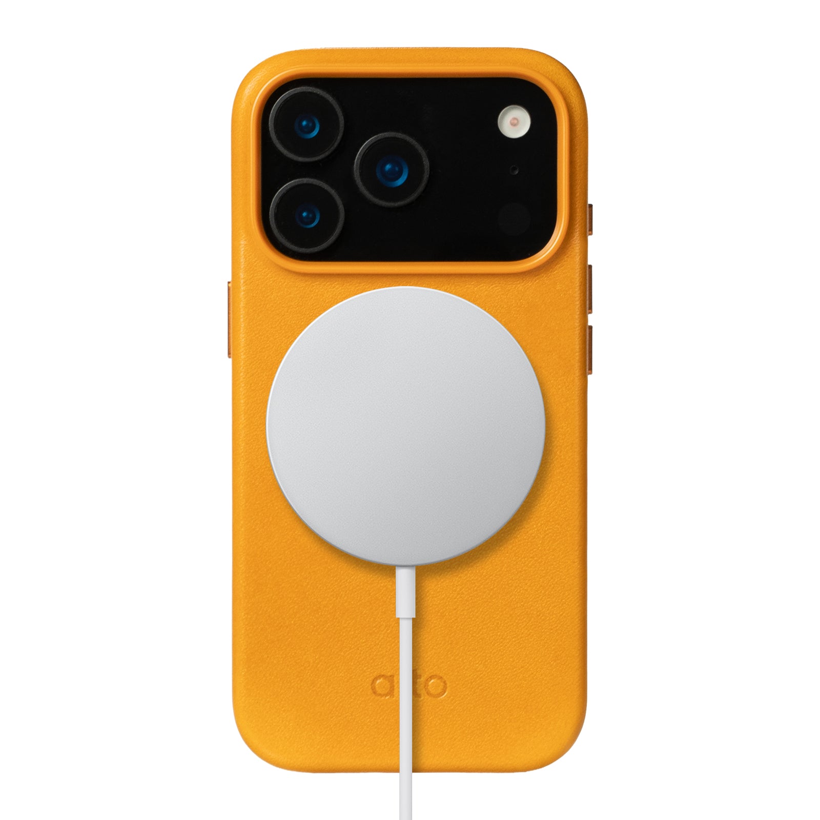 iPhone 17 Pro - Clop 磁吸皮革手機殼 - 焦糖棕