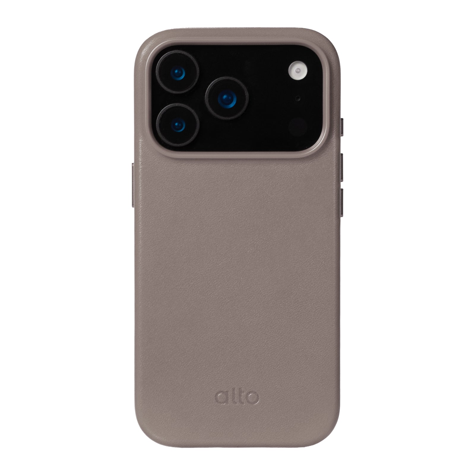 iPhone 17 Pro - Clop 磁吸皮革手機殼 - 礫石灰