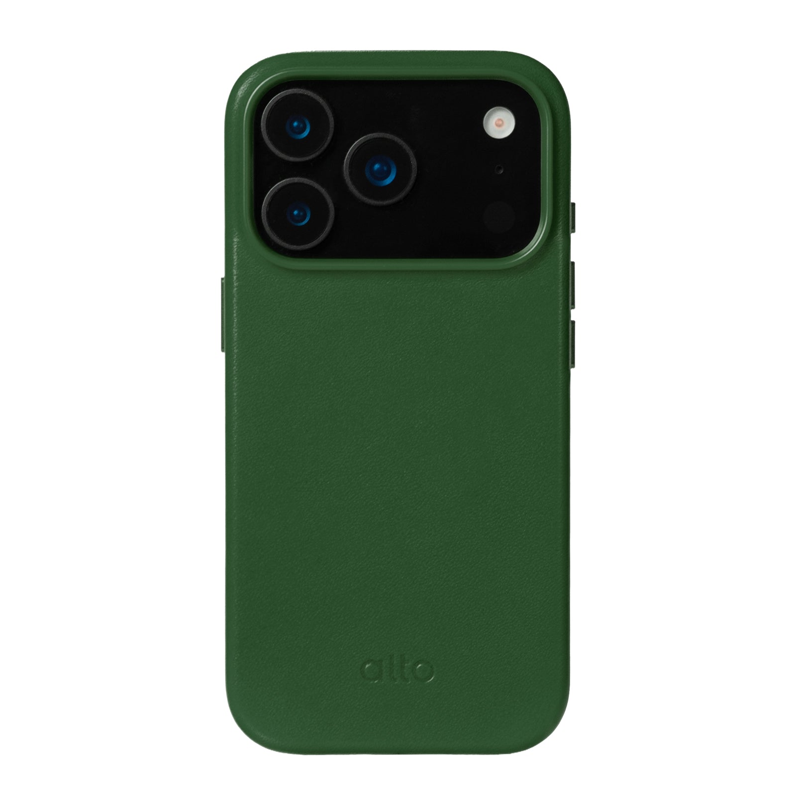 iPhone 17 Pro - Clop 磁吸皮革手機殼 - 森林綠