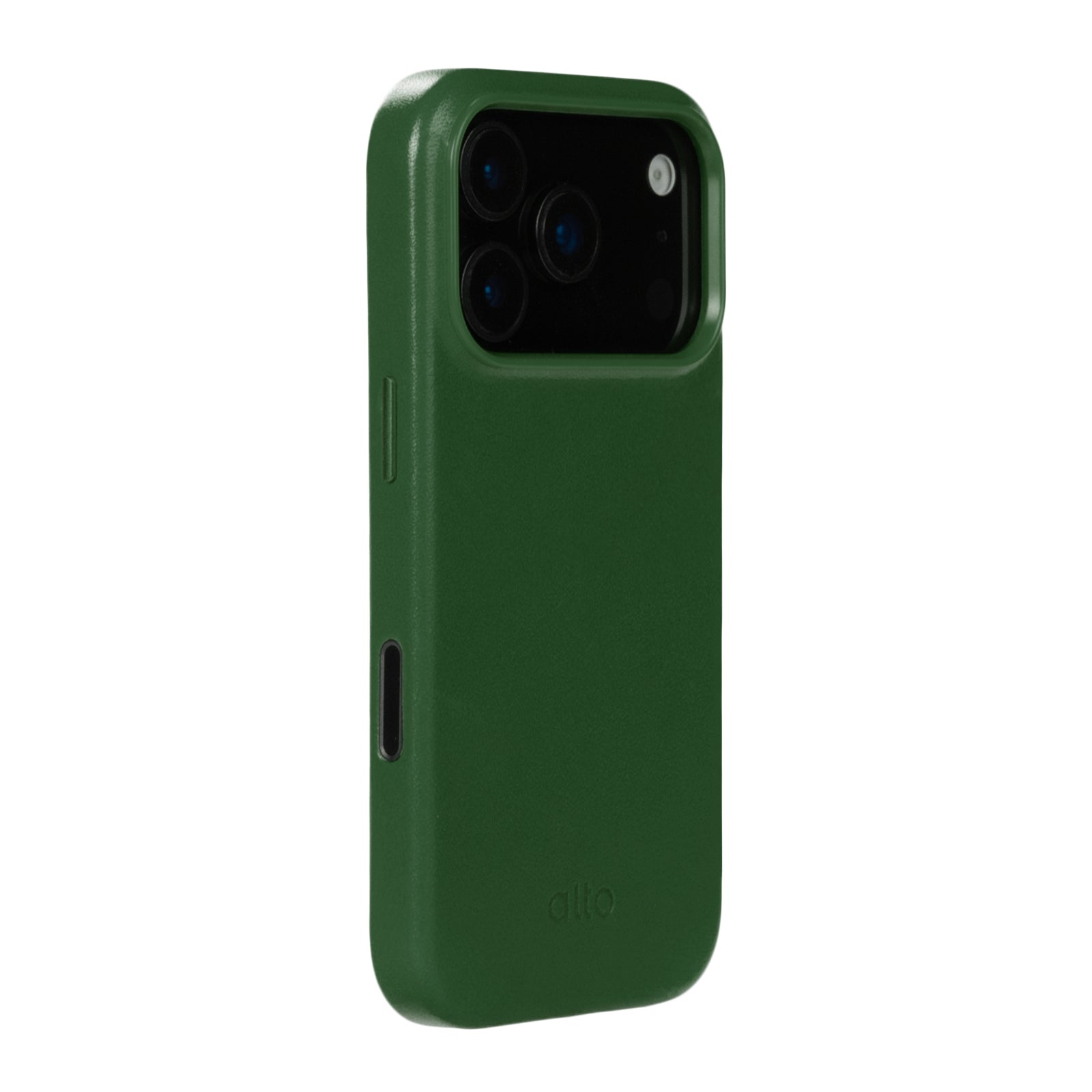 iPhone 17 Pro - Clop 磁吸皮革手機殼 - 森林綠