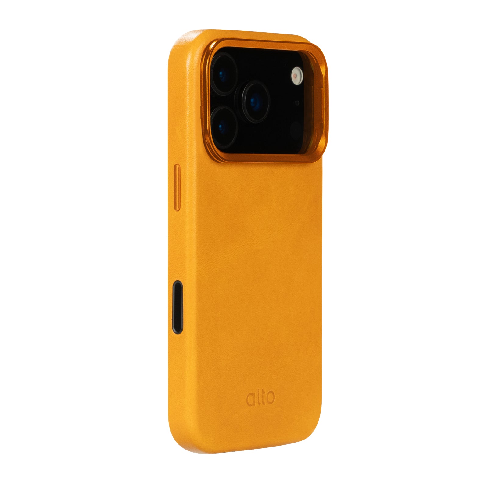 iPhone 17 Pro - Uplop 磁吸支架皮革手機殼 - 焦糖棕