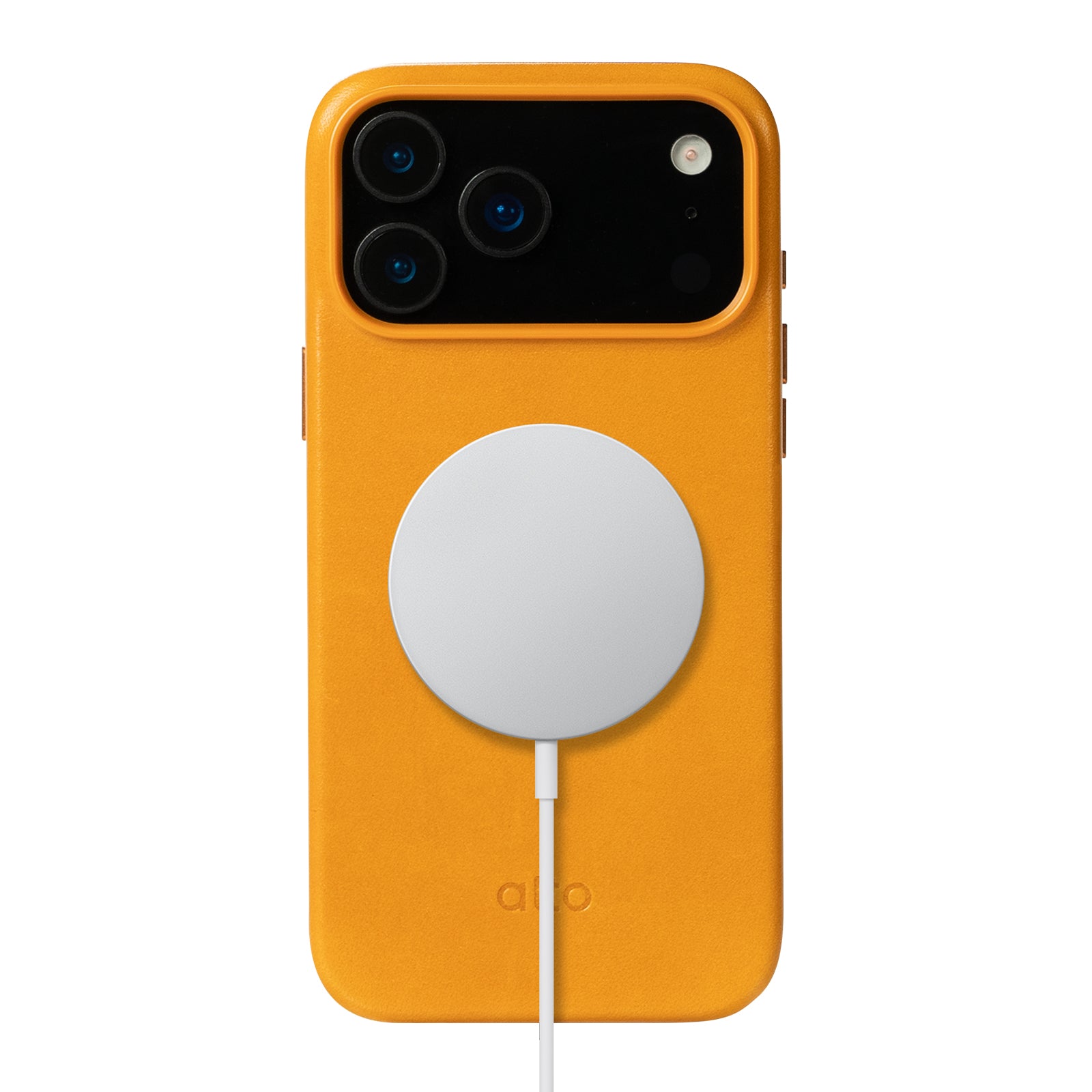 iPhone 17 Pro Max - Clop 磁吸皮革手機殼 - 焦糖棕