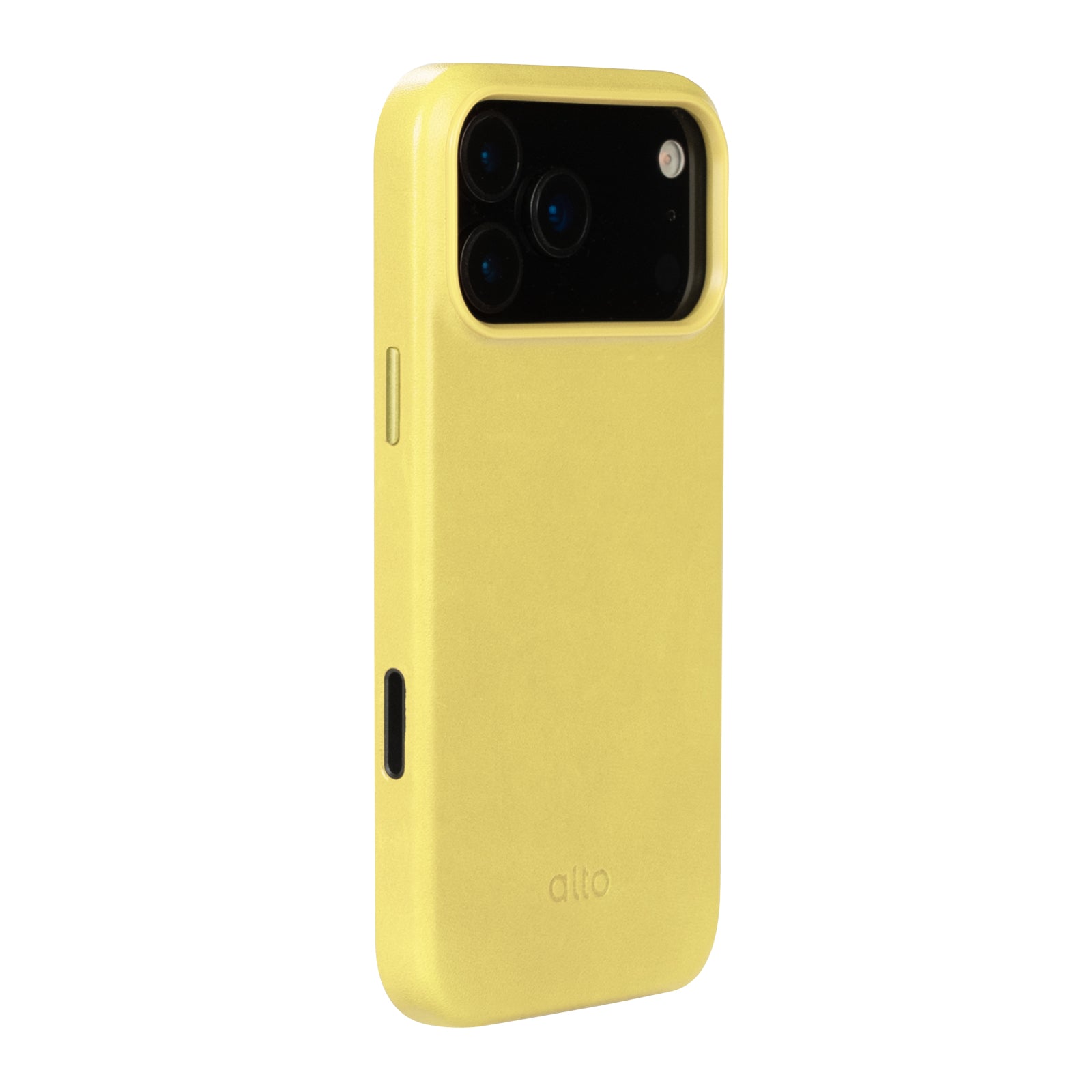 iPhone 17 Pro Max - Clop 磁吸皮革手機殼 - 晨曦黃