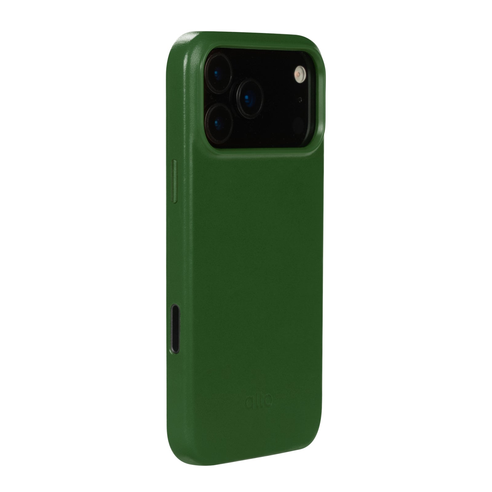 iPhone 17 Pro Max - Clop 磁吸皮革手機殼 - 森林綠