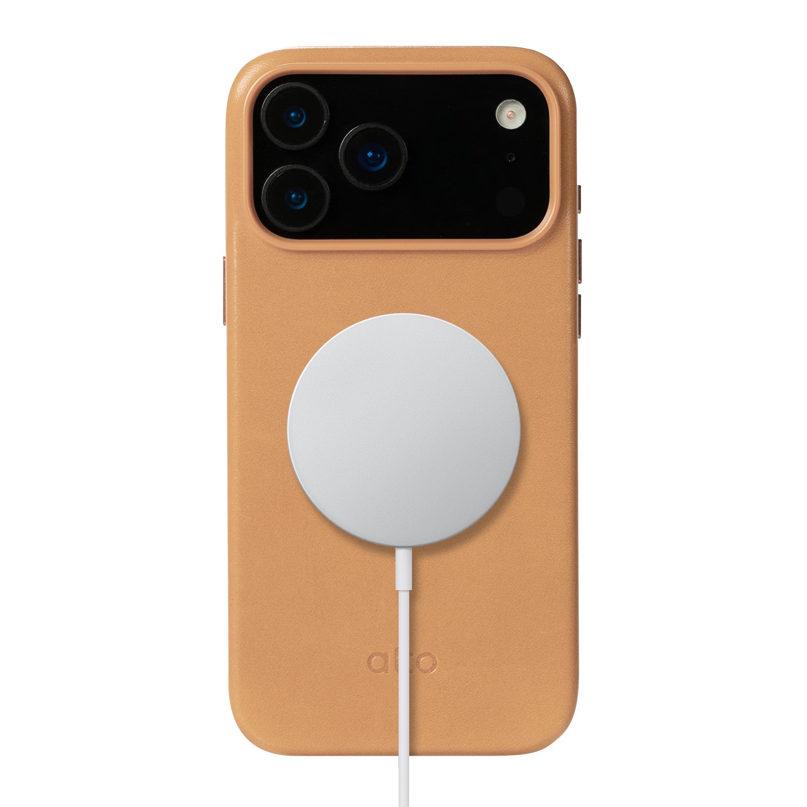 iPhone 17 Pro Max - Clop 磁吸皮革手機殼 - 摩卡棕
