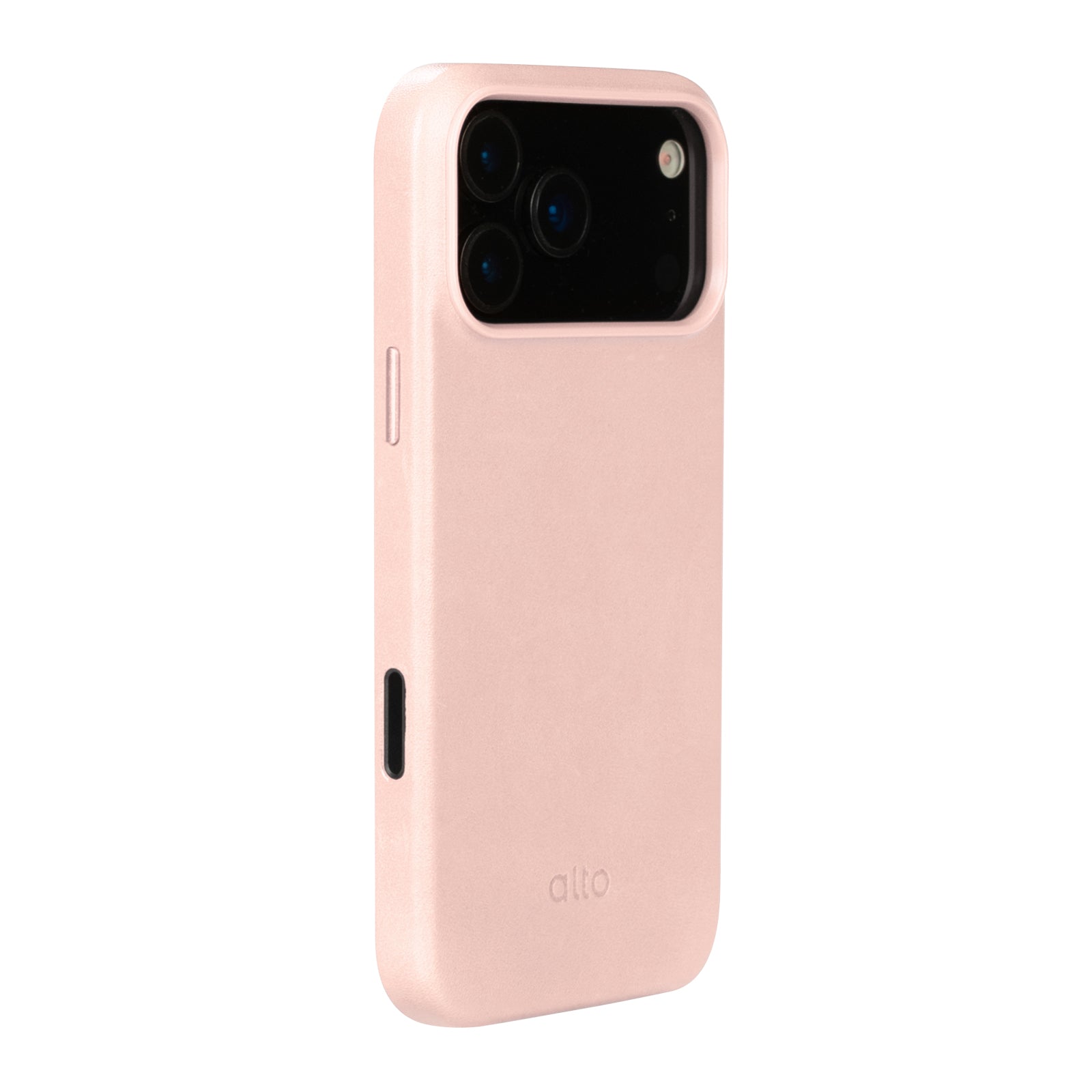 iPhone 17 Pro Max - Clop 磁吸皮革手機殼 - 迷霧粉