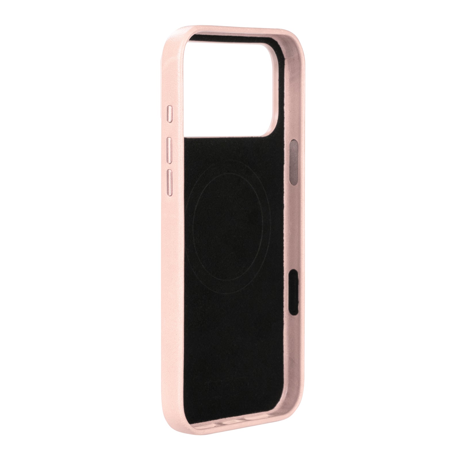iPhone 17 Pro Max - Clop 磁吸皮革手機殼 - 迷霧粉