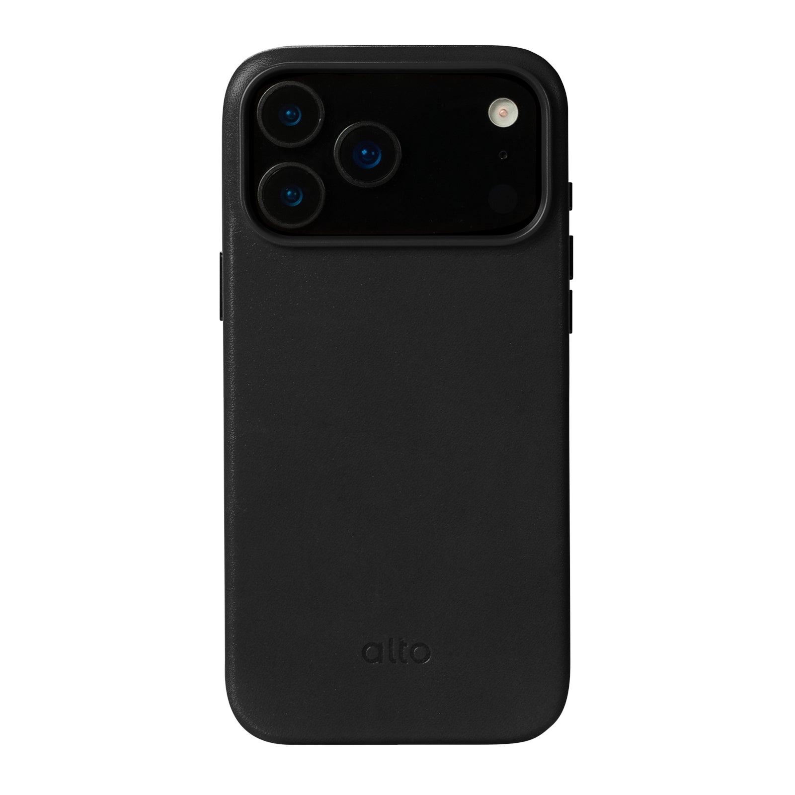 iPhone 17 Pro Max - Clop 磁吸皮革手機殼 - 渡鴉黑