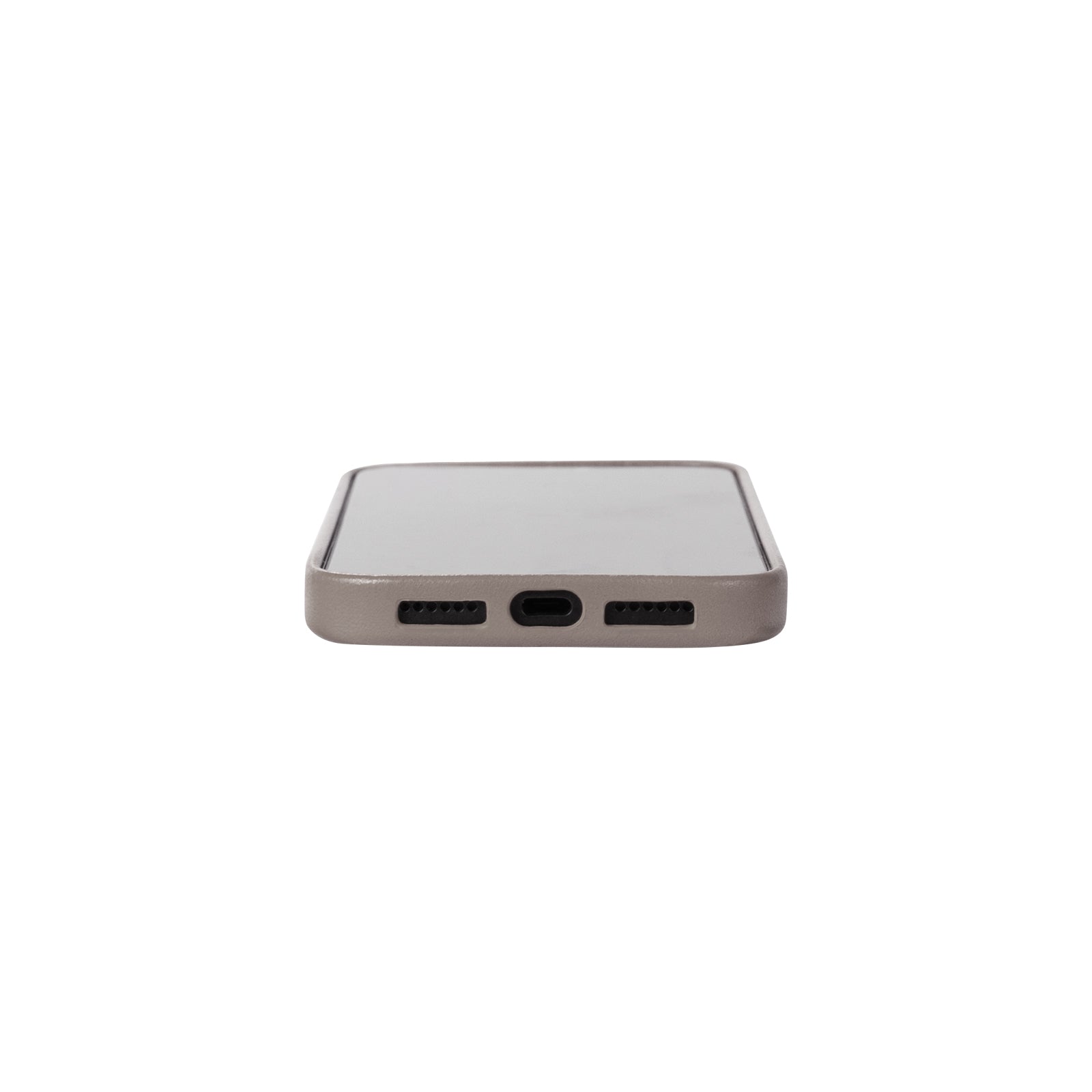 iPhone 17 Pro Max - Uplop 磁吸支架皮革手機殼 - 礫石灰