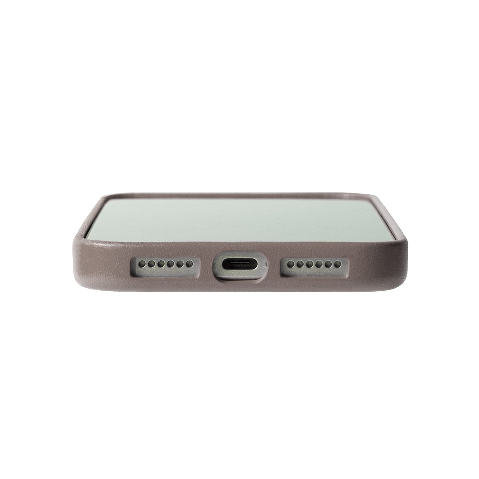 iPhone 18 Pro Max - Clop 磁吸皮革手機殼 - 礫石灰