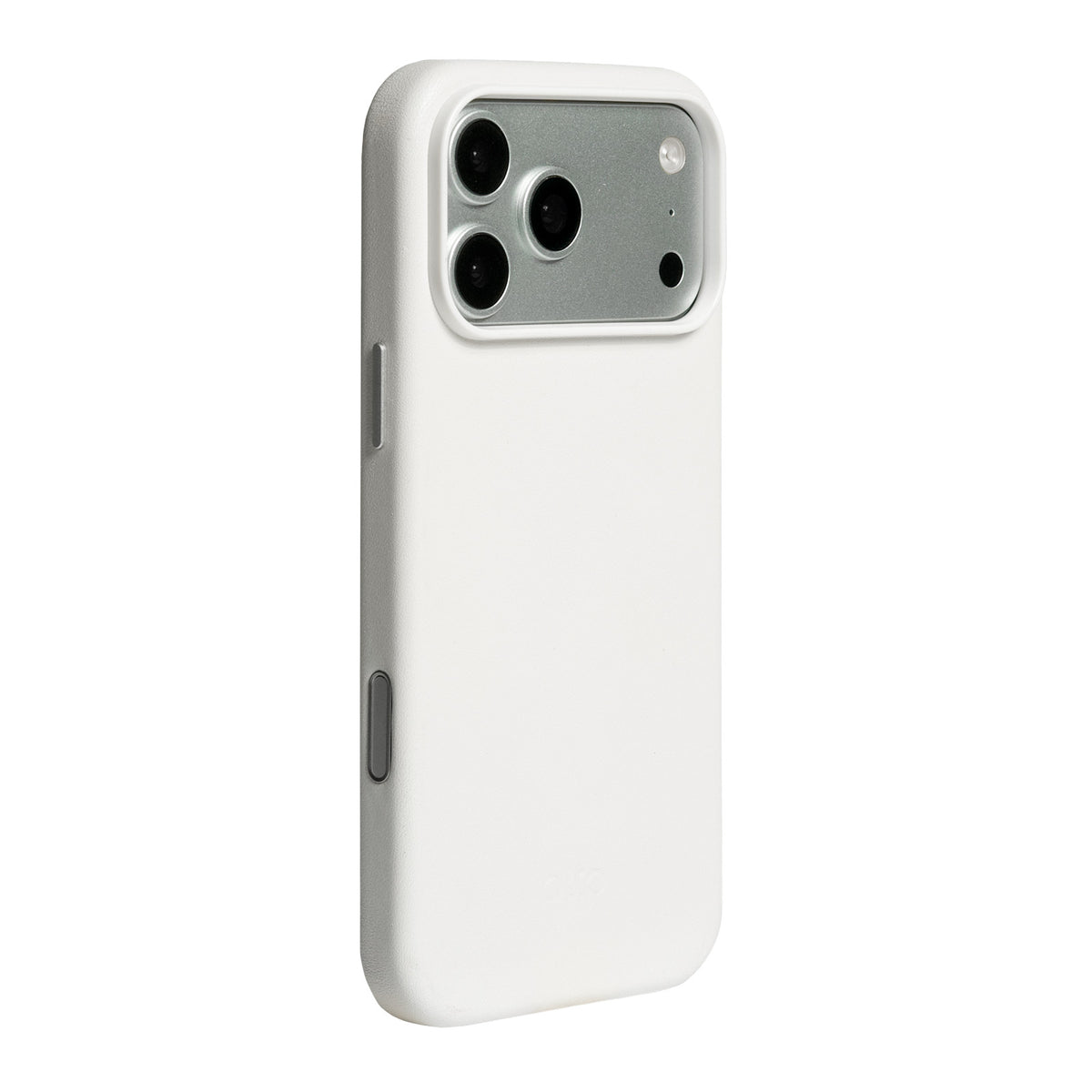 iPhone 18 Pro Max - Clop 磁吸皮革手機殼 - 霜月白