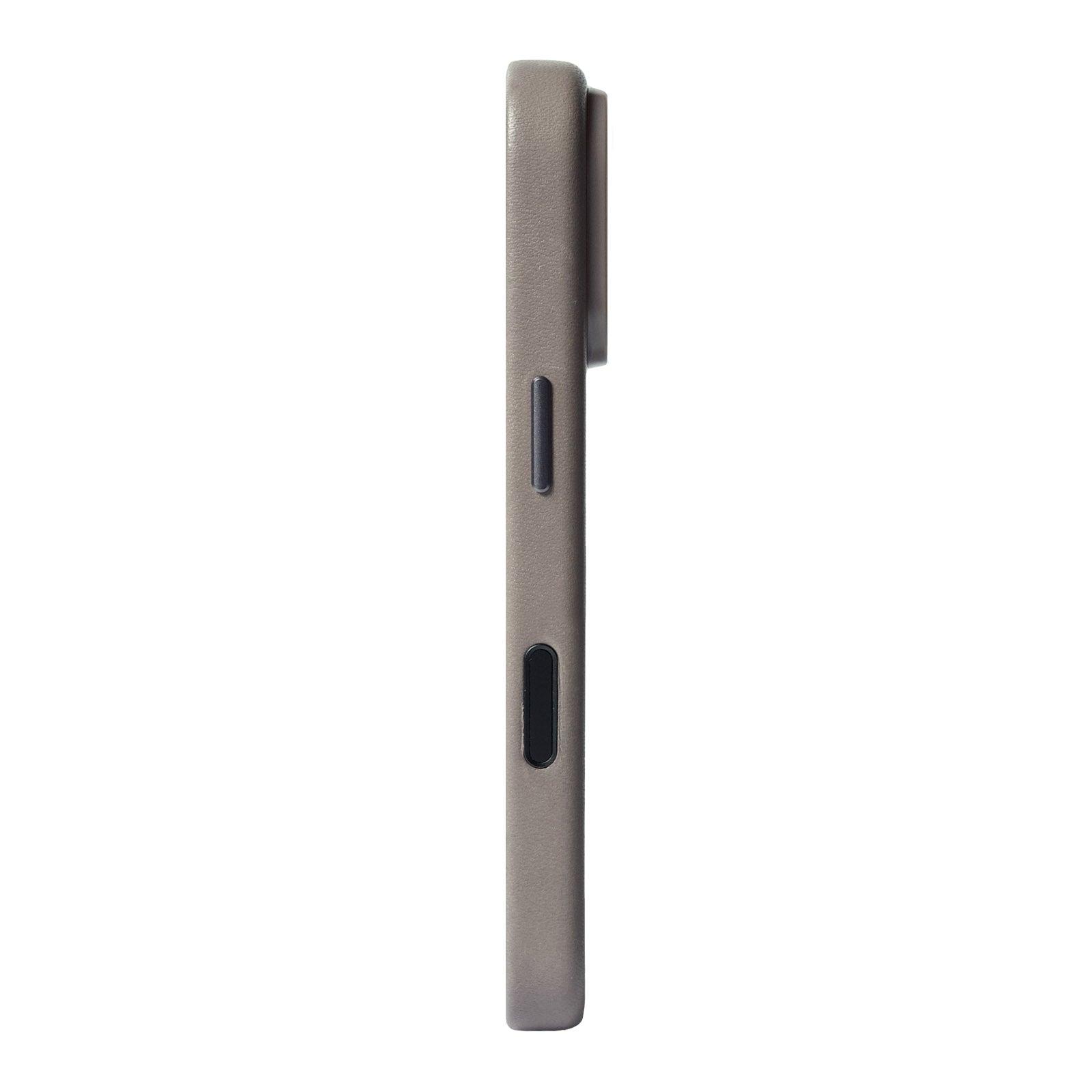 iPhone 18 Pro - Clop 磁吸皮革手機殼 - 礫石灰