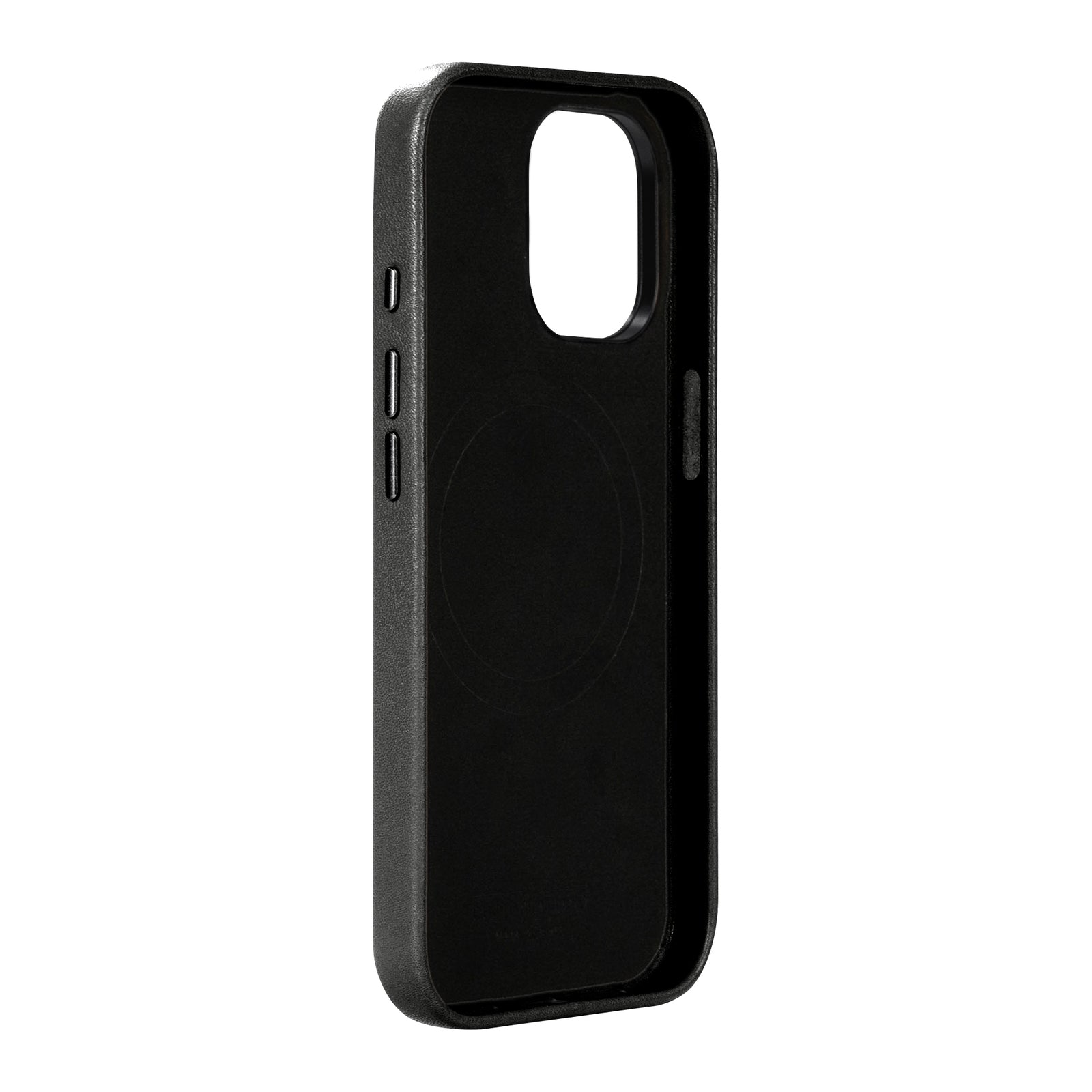 iPhone 17 - Uplop 磁吸支架皮革手機殼 - 渡鴉黑