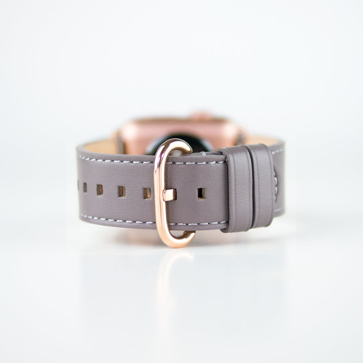 惜福品 - Apple Watch 皮革錶帶 - 38-42mm - 礫石灰