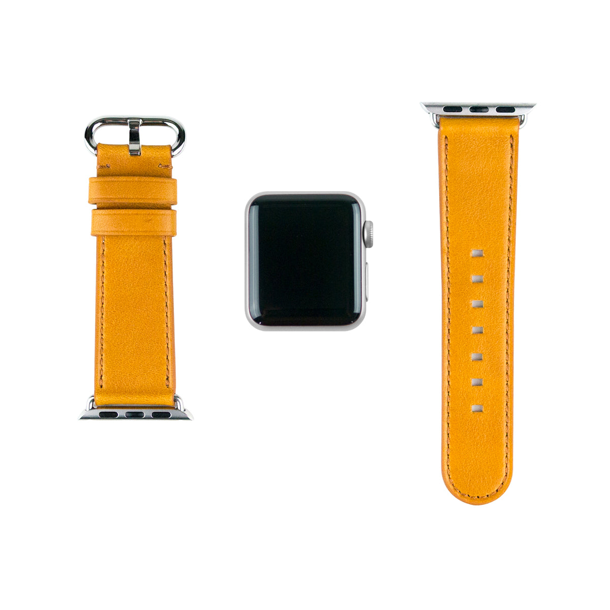 惜福品 - Apple Watch 皮革錶帶 - 38-42mm - 焦糖棕