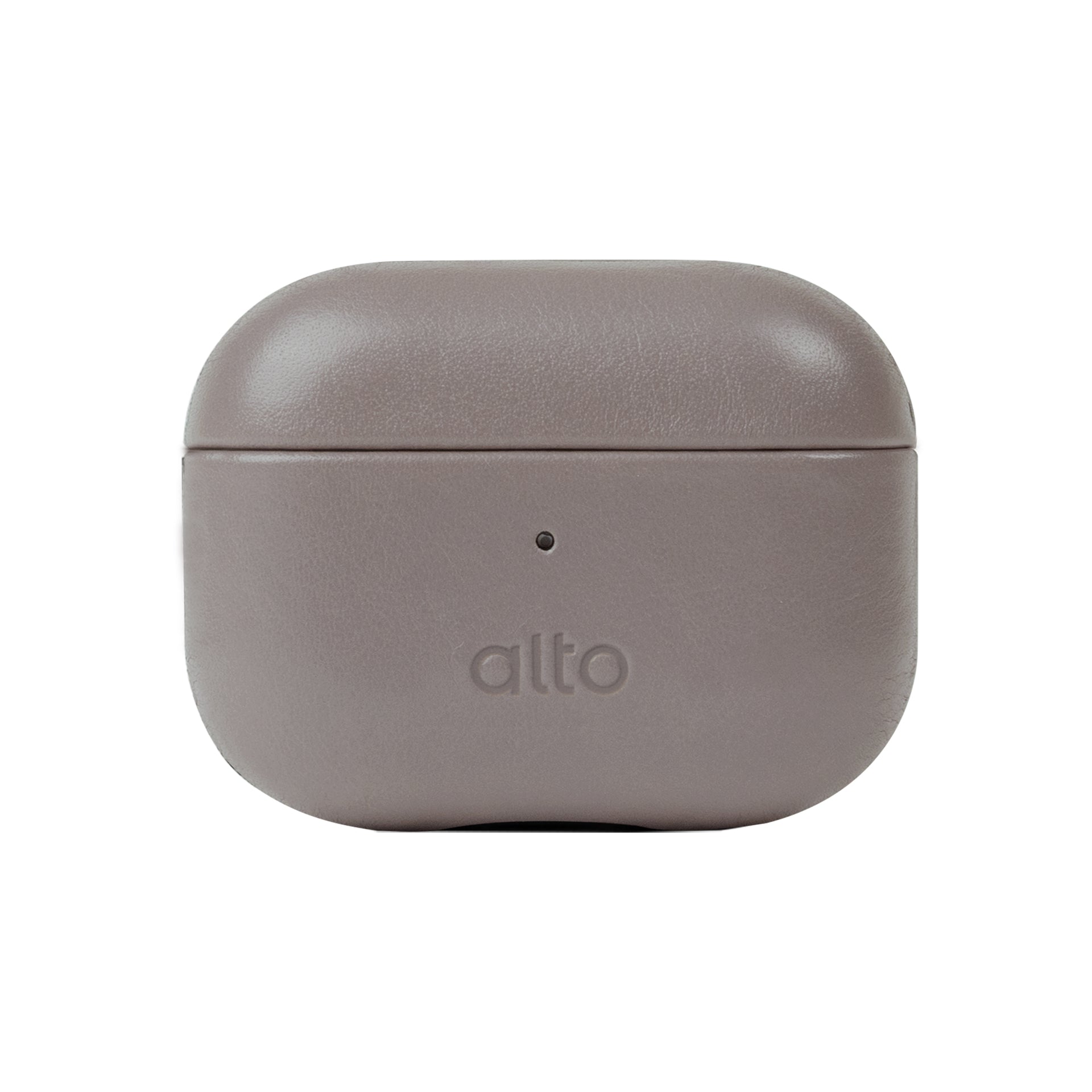 AirPods Pro 3 皮革保護套 - 礫石灰