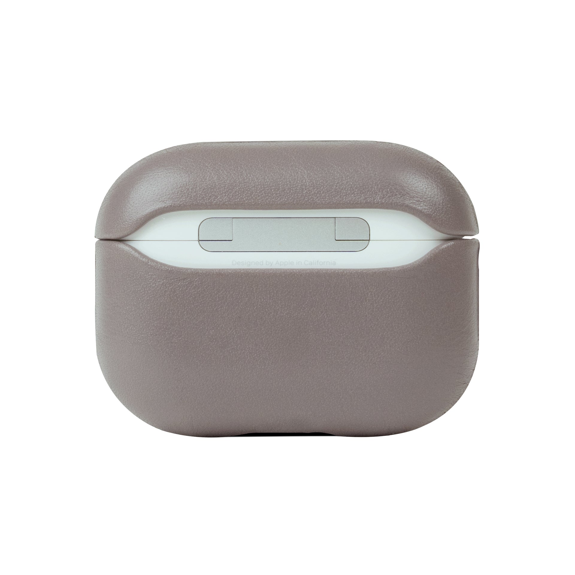 AirPods Pro 3 皮革保護套 - 礫石灰