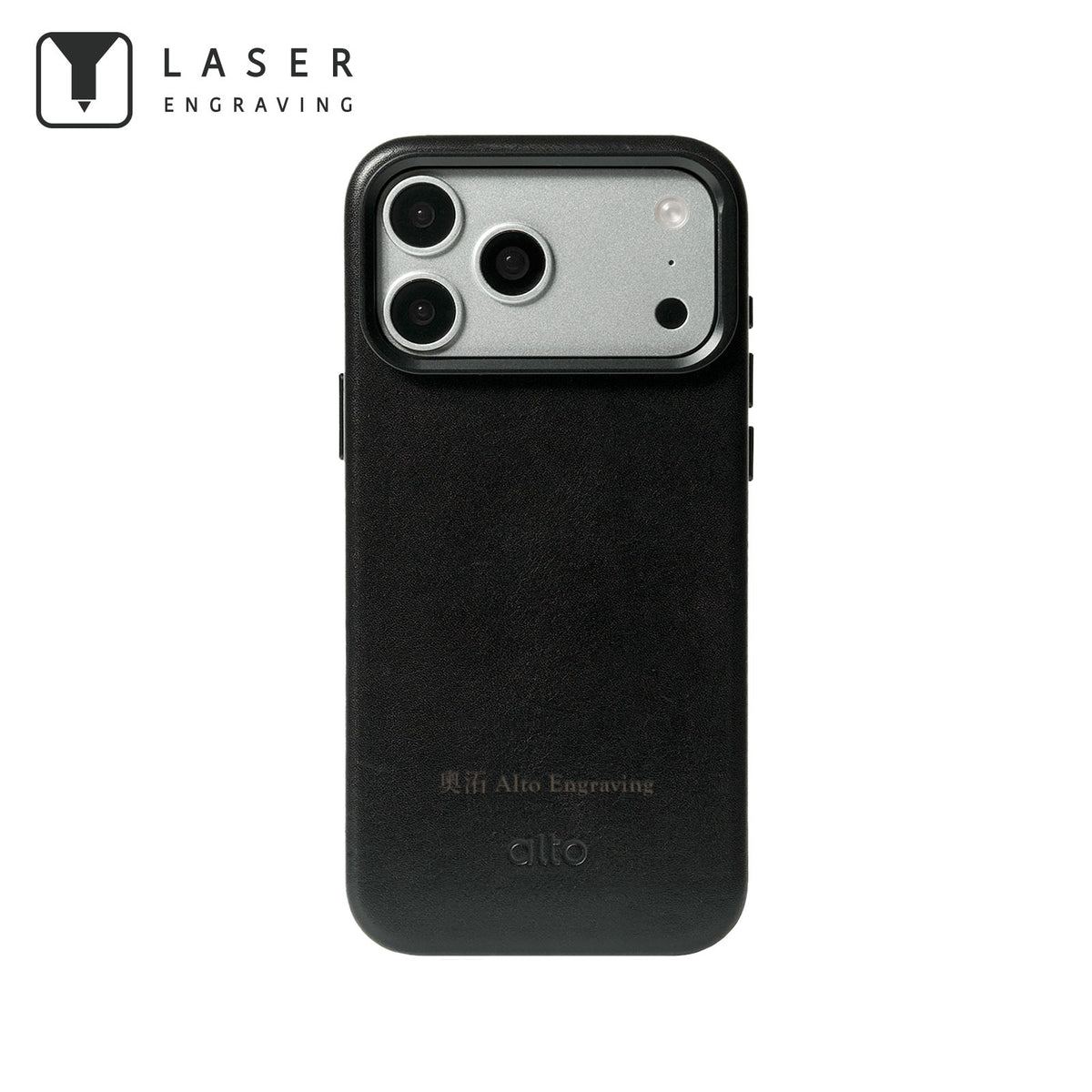 iPhone 18 Pro Max/17 Pro Max - Uplop 磁吸支架皮革手機殼 - 渡鴉黑