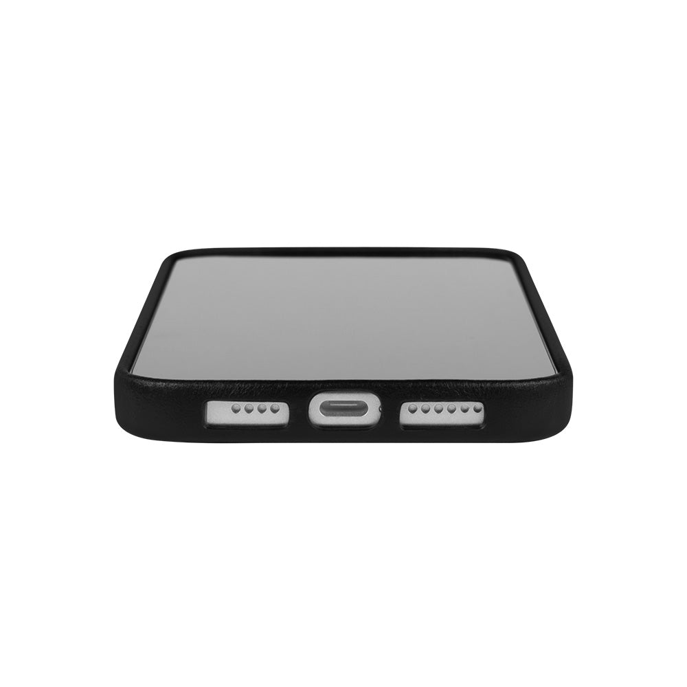 惜福品 - iPhone 16 Plus - Clop 磁吸皮革手機殼 - 渡鴉黑