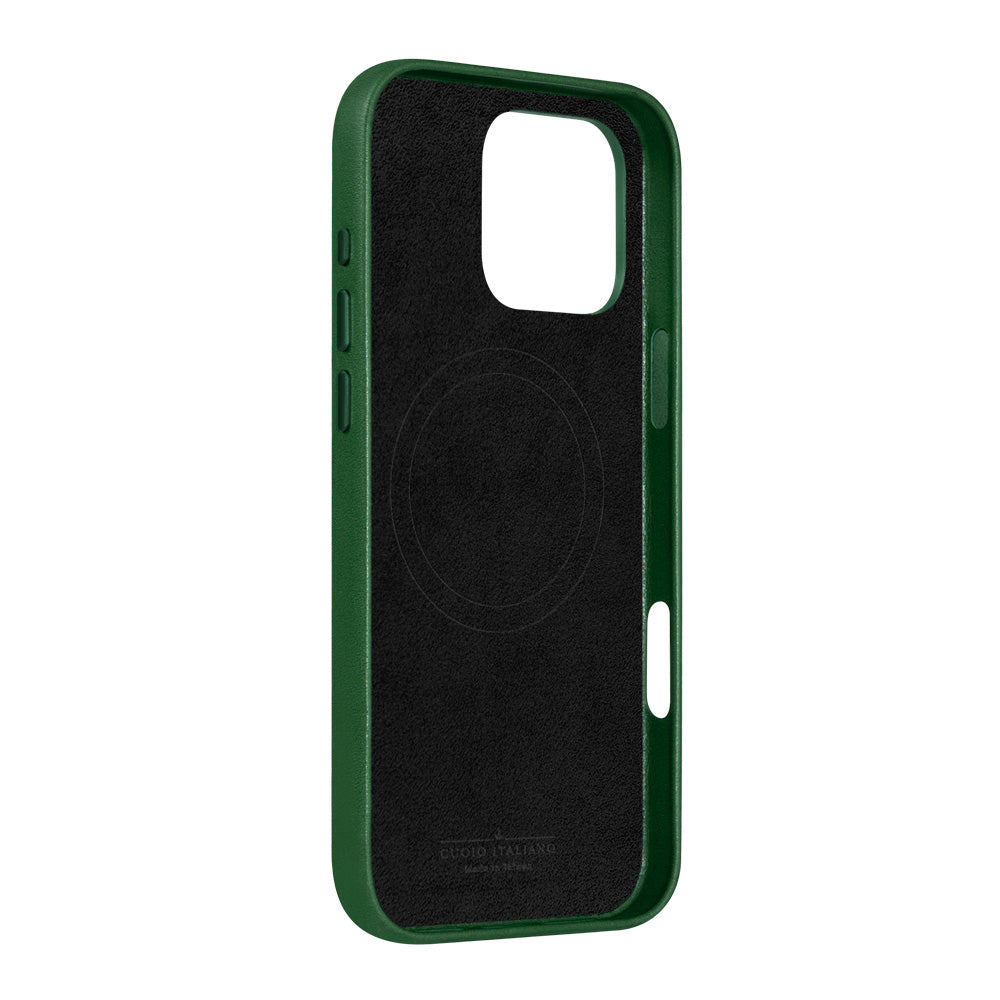 惜福品 - iPhone 16 Pro Max - Clop 磁吸皮革手機殼 - 森林綠