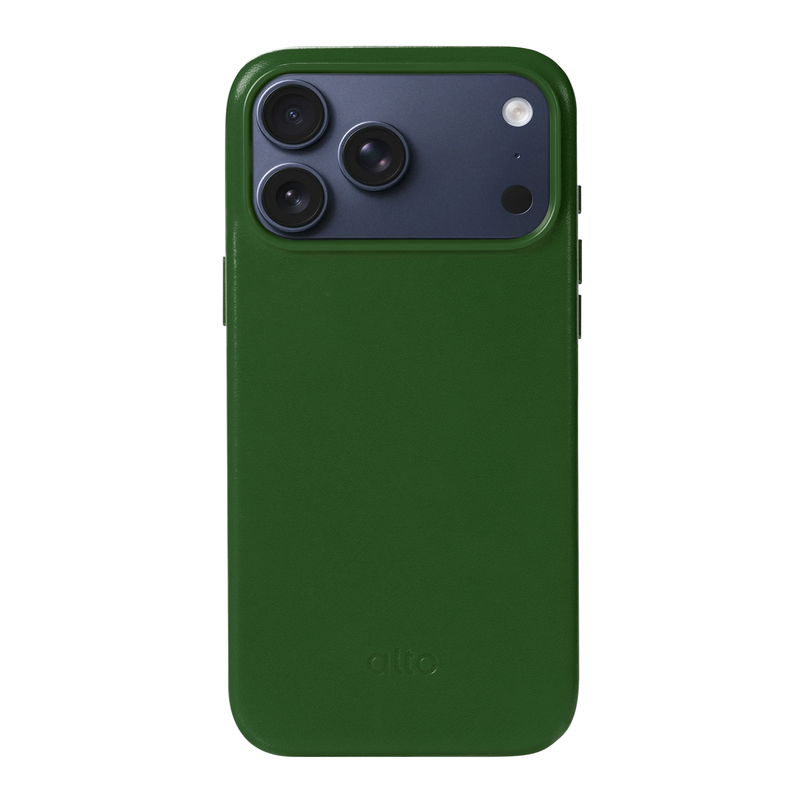iPhone 17 Pro Max - Clop 磁吸皮革手機殼 - 森林綠