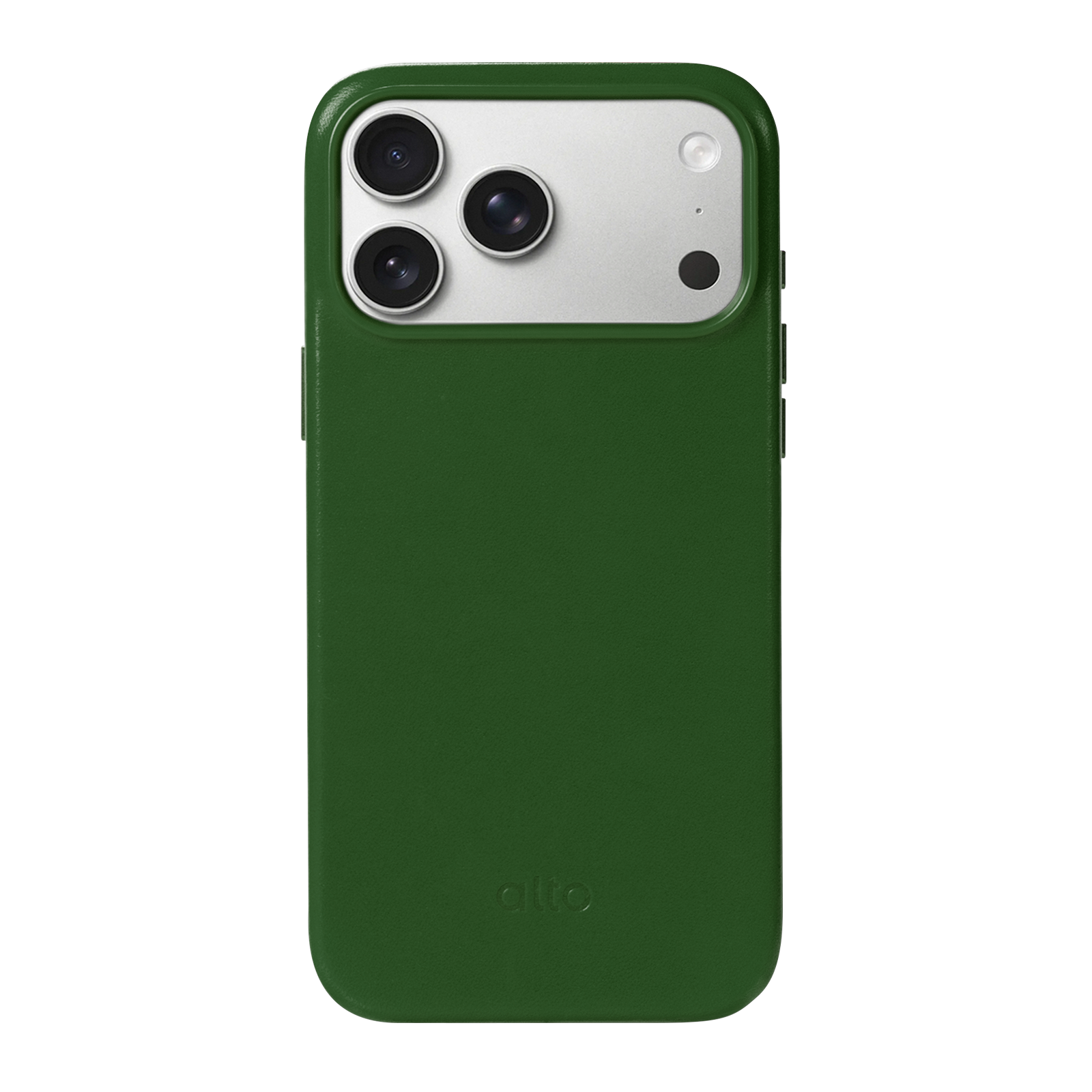 iPhone 17 Pro Max - Clop 磁吸皮革手機殼 - 森林綠