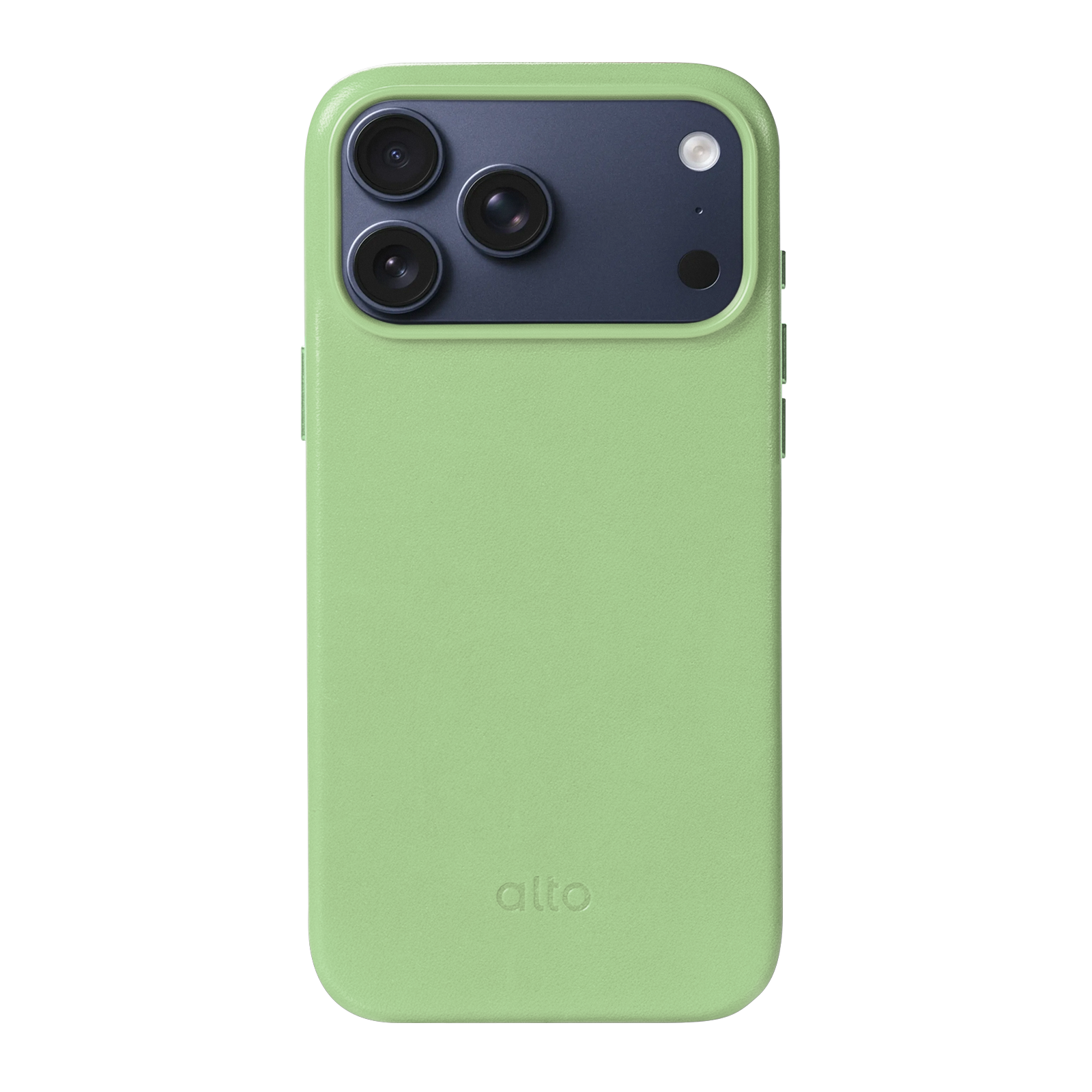 iPhone 17 Pro Max - Clop 磁吸皮革手機殼 - 苔蘚綠