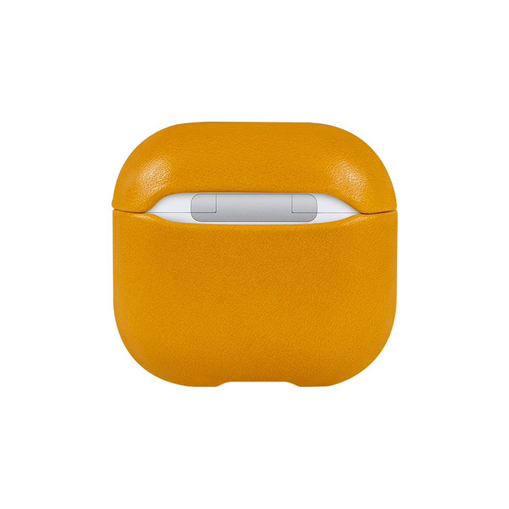 惜福品 - AirPods 4 皮革保護套 - 焦糖棕