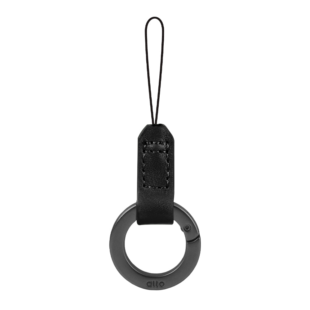 惜福品 - AirPods 4 皮革保護套 - 渡鴉黑