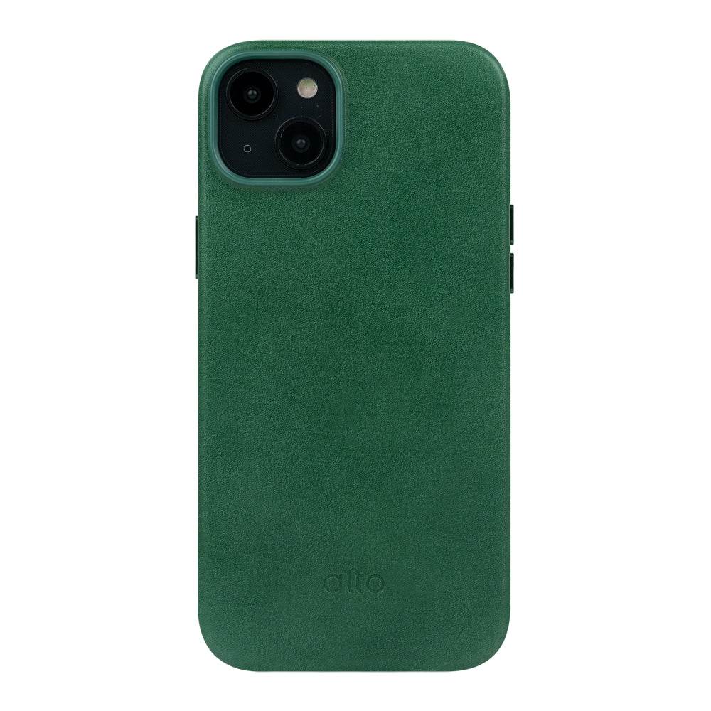 iPhone 14 Plus - Original 經典皮革手機殼 - 森林綠