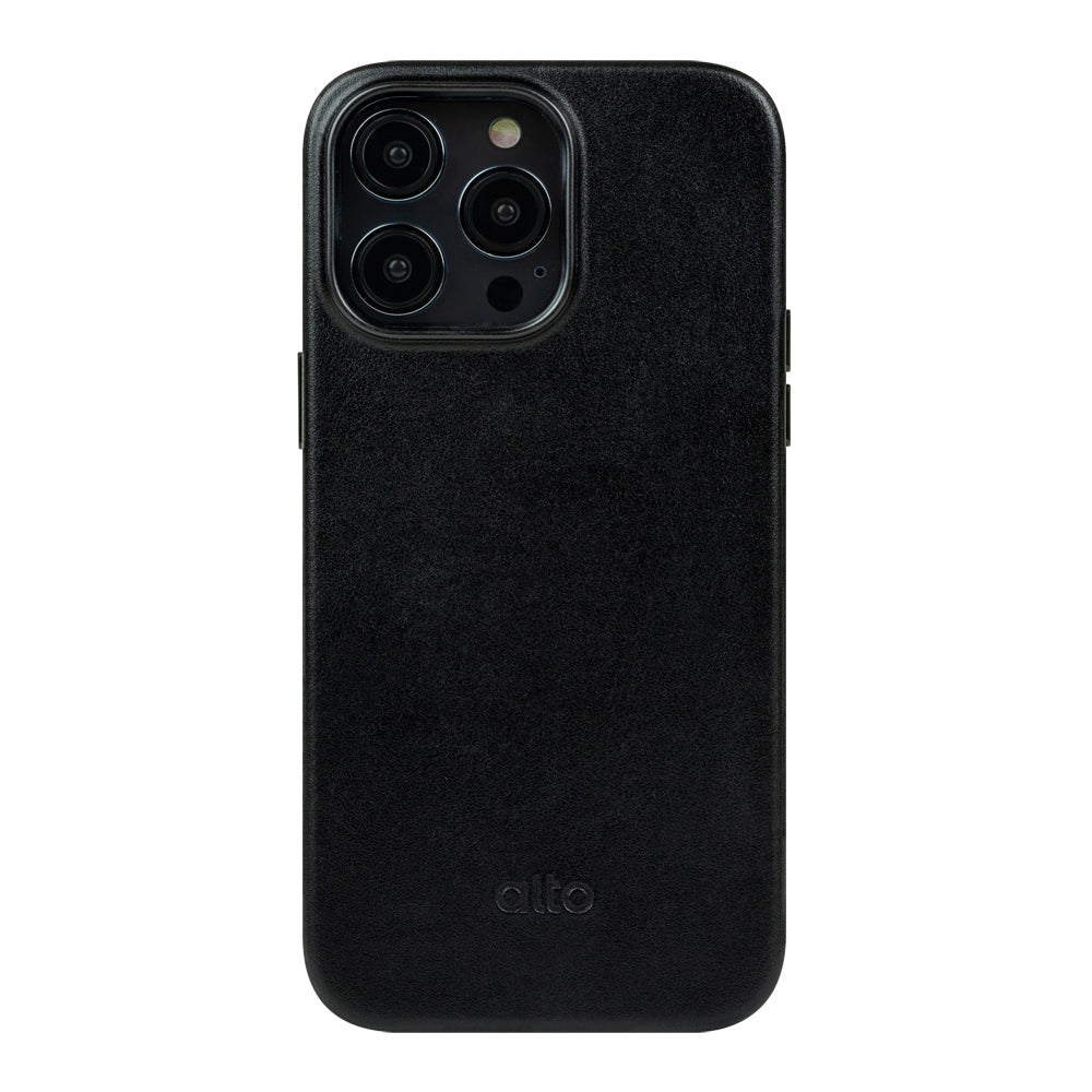 iPhone 14 Pro Max - Original 經典皮革手機殼 - 渡鴉黑