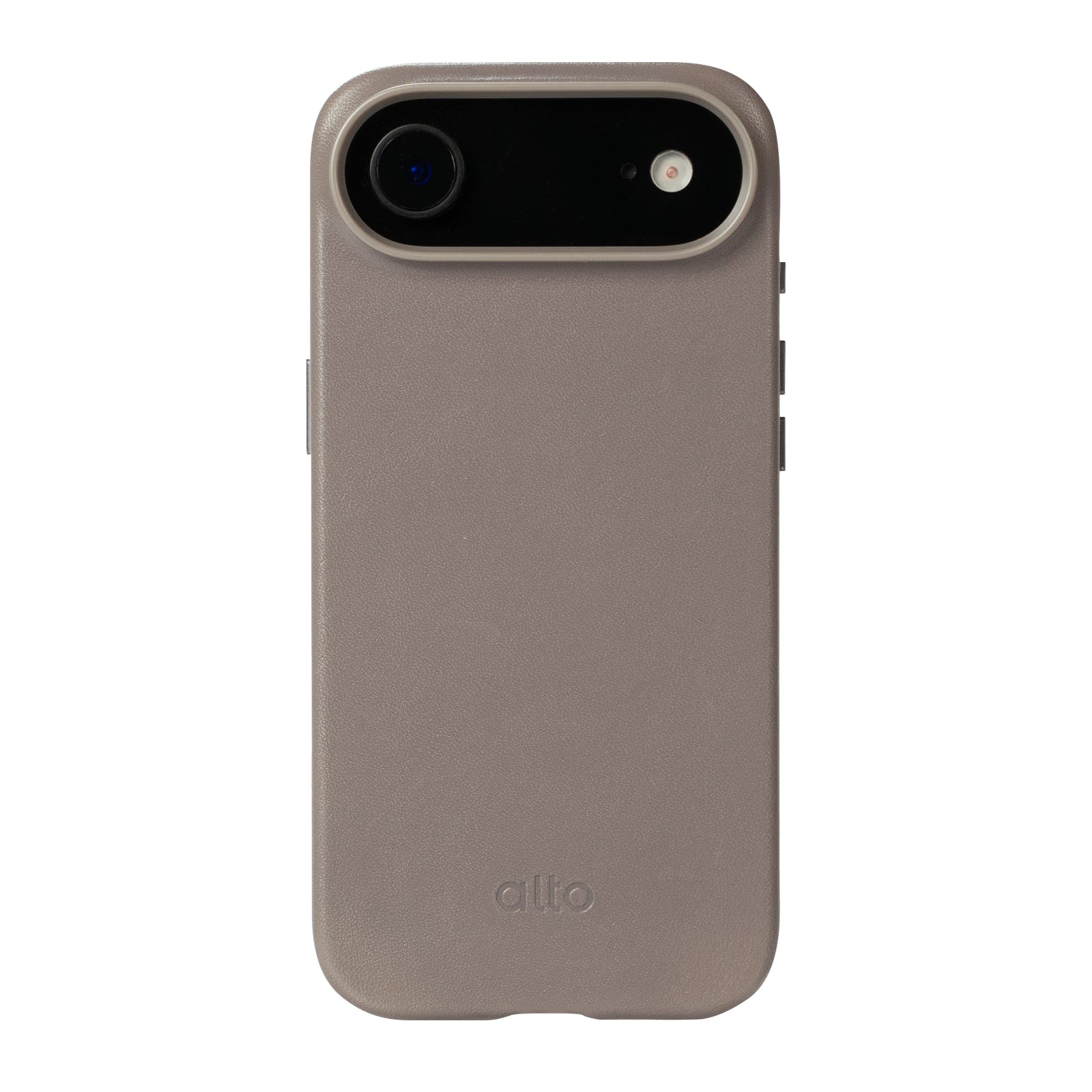 iPhone Air - Clop 磁吸皮革手機殼 - 礫石灰