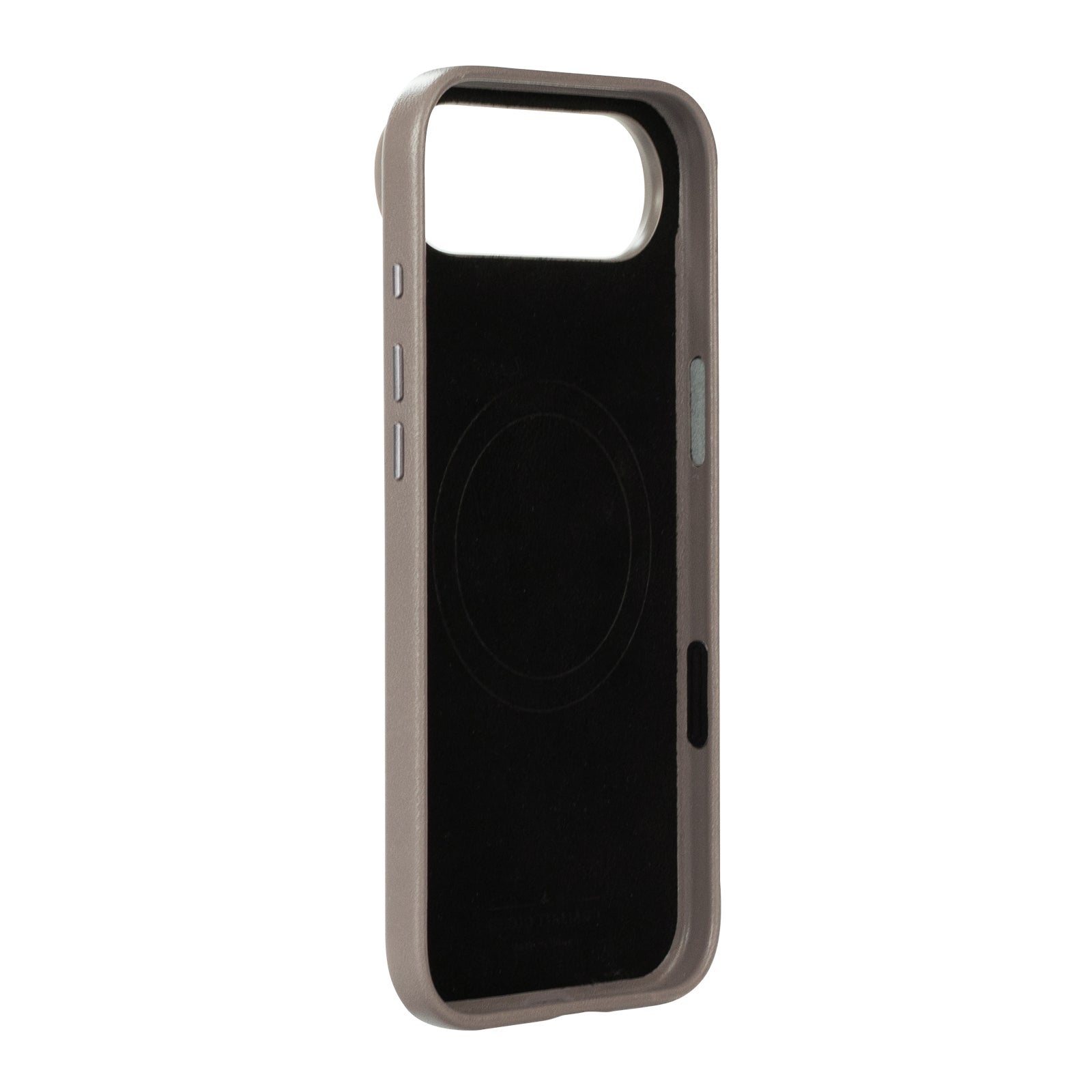 iPhone Air - Clop 磁吸皮革手機殼 - 礫石灰