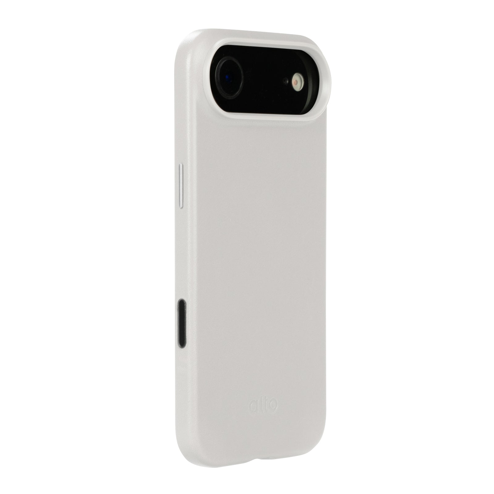 iPhone Air - Clop 磁吸皮革手機殼 - 霜月白