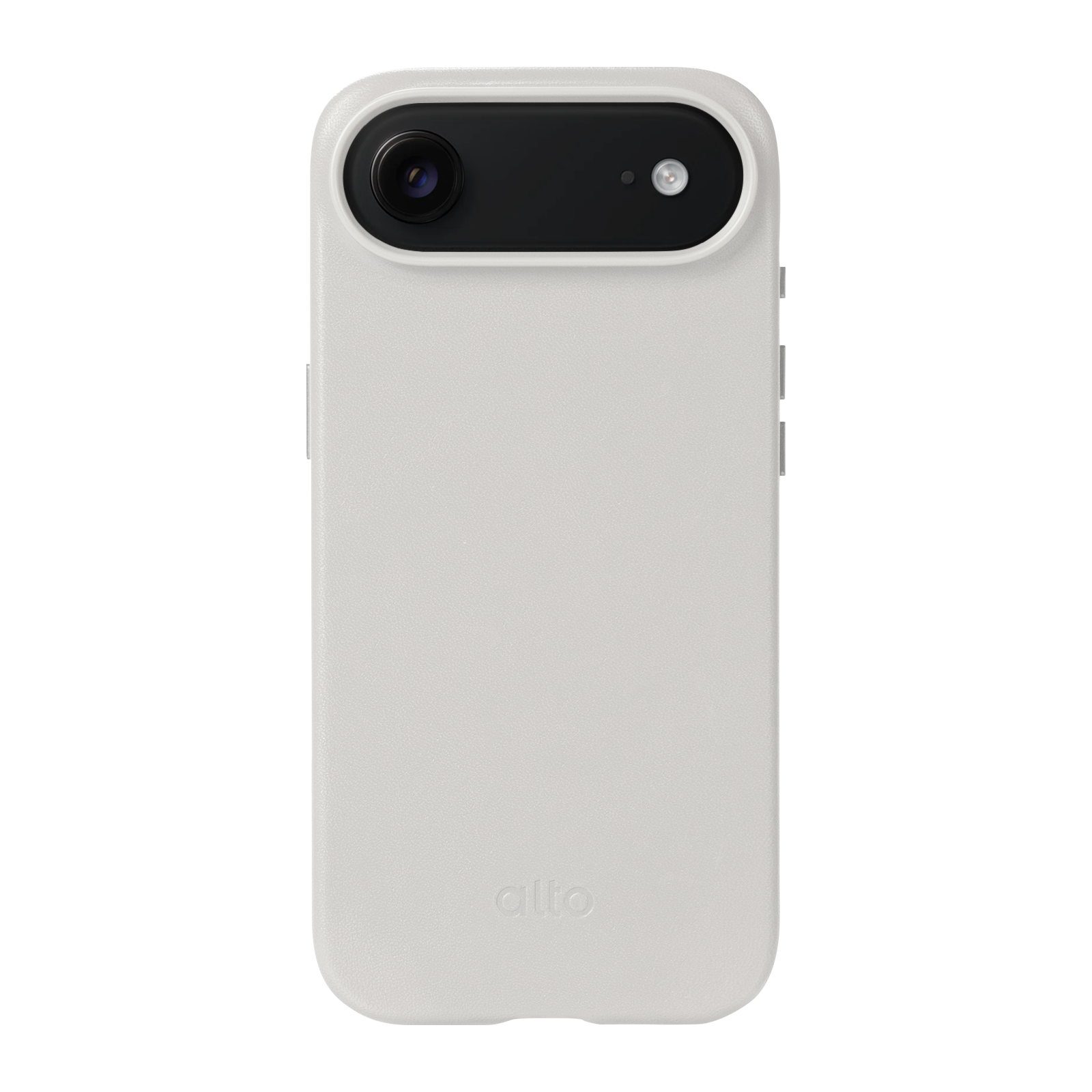 iPhone Air - Clop 磁吸皮革手機殼 - 霜月白