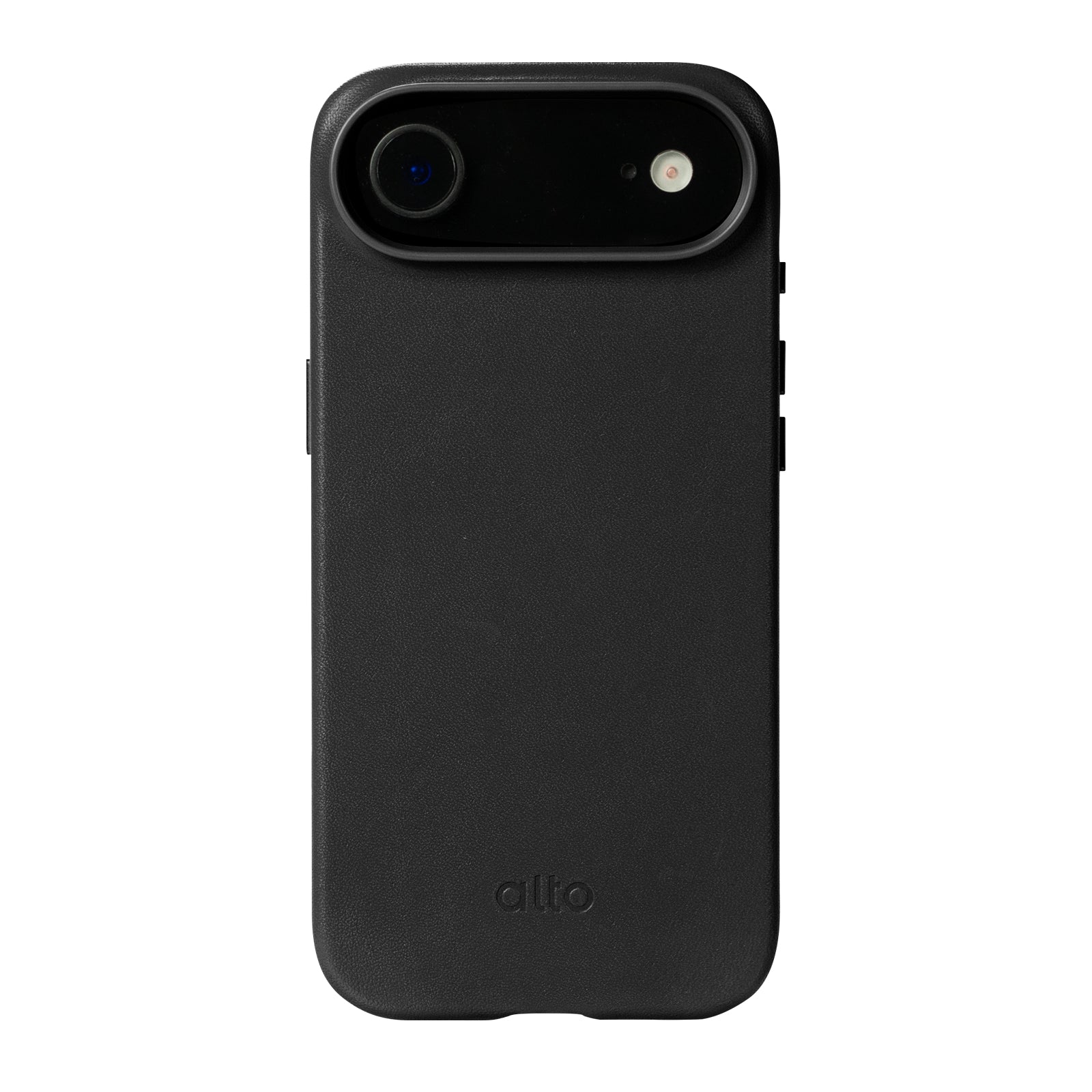 iPhone Air - Clop 磁吸皮革手機殼 - 渡鴉黑
