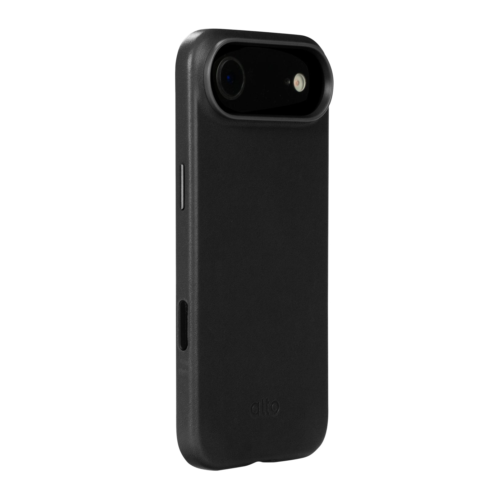 iPhone Air - Clop 磁吸皮革手機殼 - 渡鴉黑